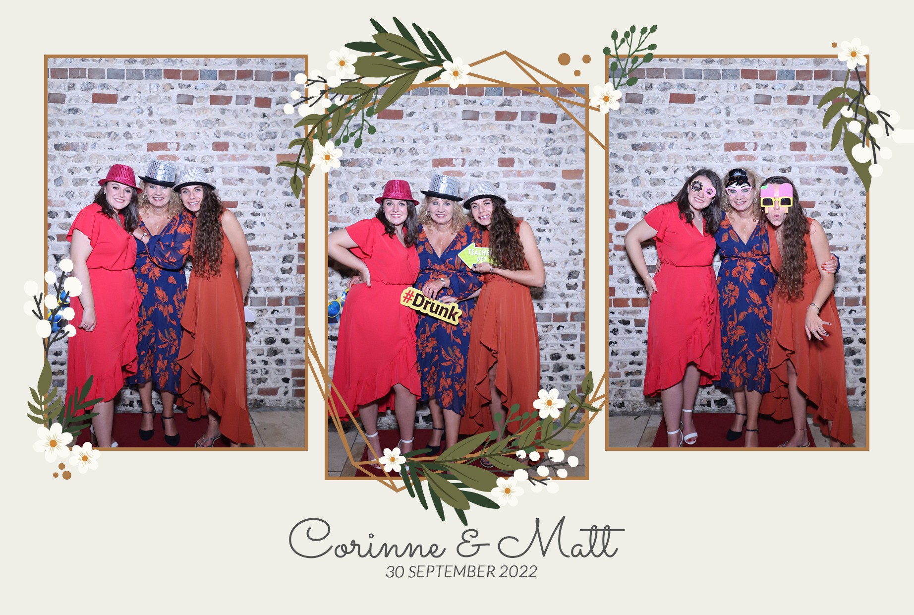 Corinne & Matt's Wedding | View more photos from the event at gallery.myphotoboothexperience.co.uk/u/MyPhotoBoothExperienceLtd/Corinne-Matts-Wedding