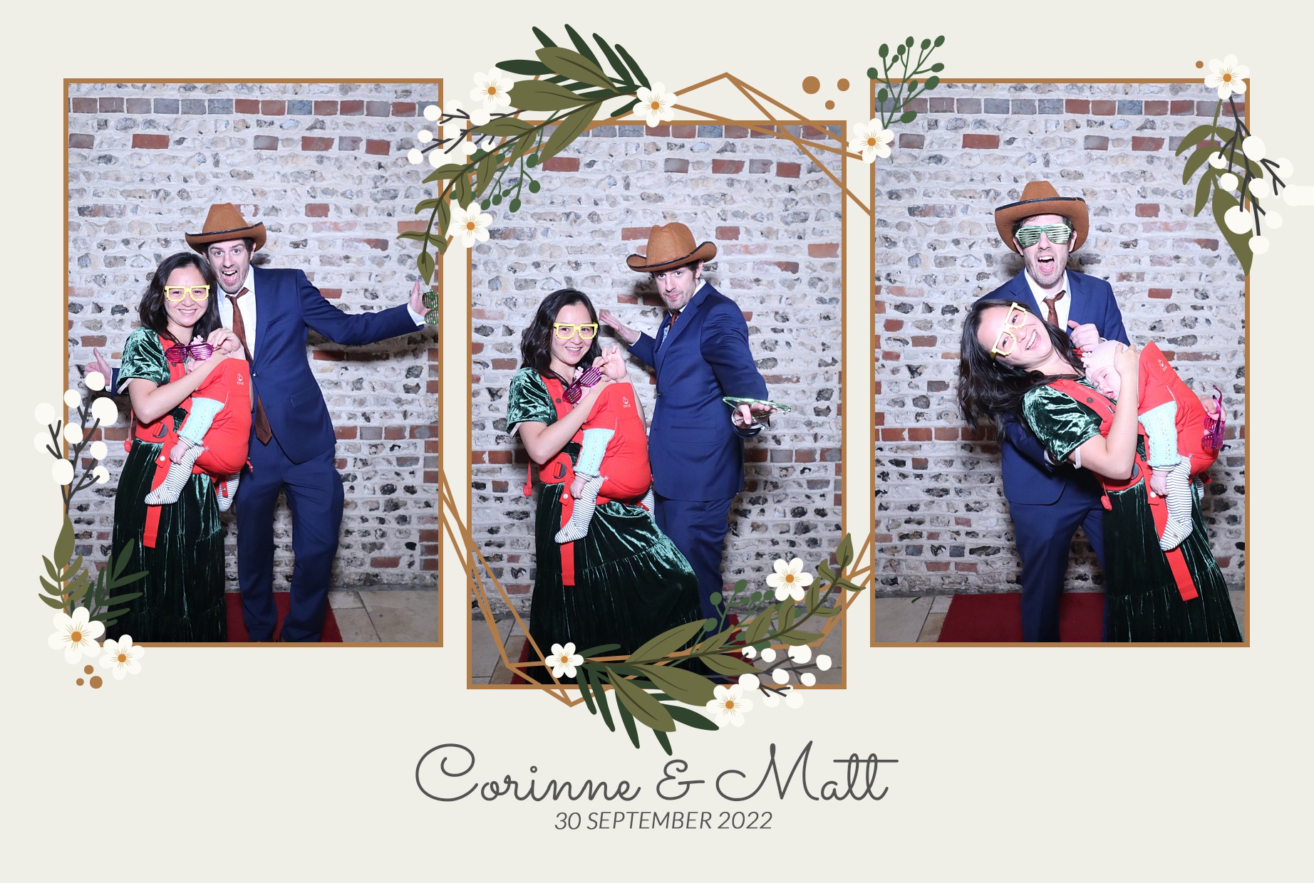 Corinne & Matt's Wedding | View more photos from the event at gallery.myphotoboothexperience.co.uk/u/MyPhotoBoothExperienceLtd/Corinne-Matts-Wedding