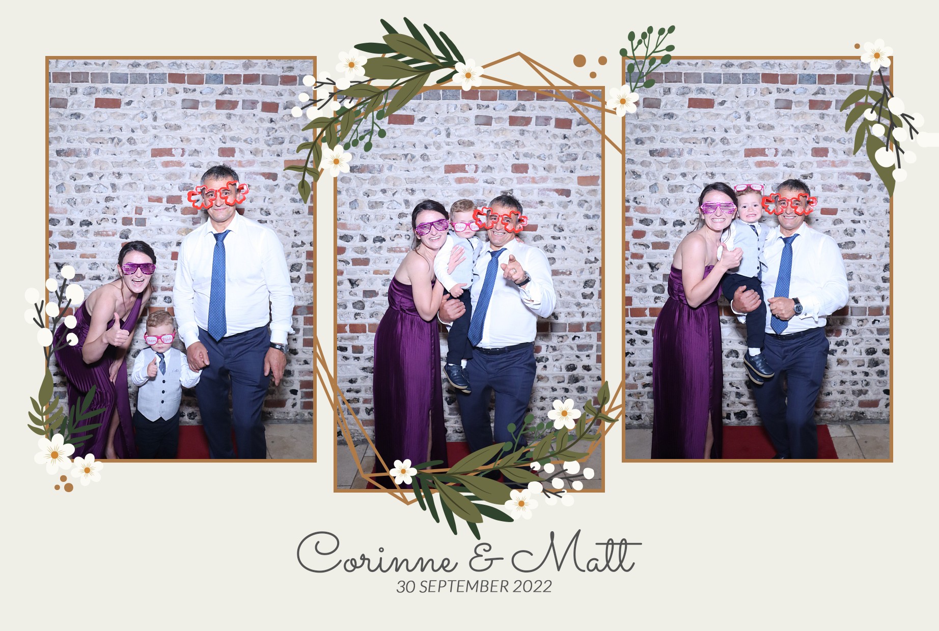 Corinne & Matt's Wedding | View more photos from the event at gallery.myphotoboothexperience.co.uk/u/MyPhotoBoothExperienceLtd/Corinne-Matts-Wedding