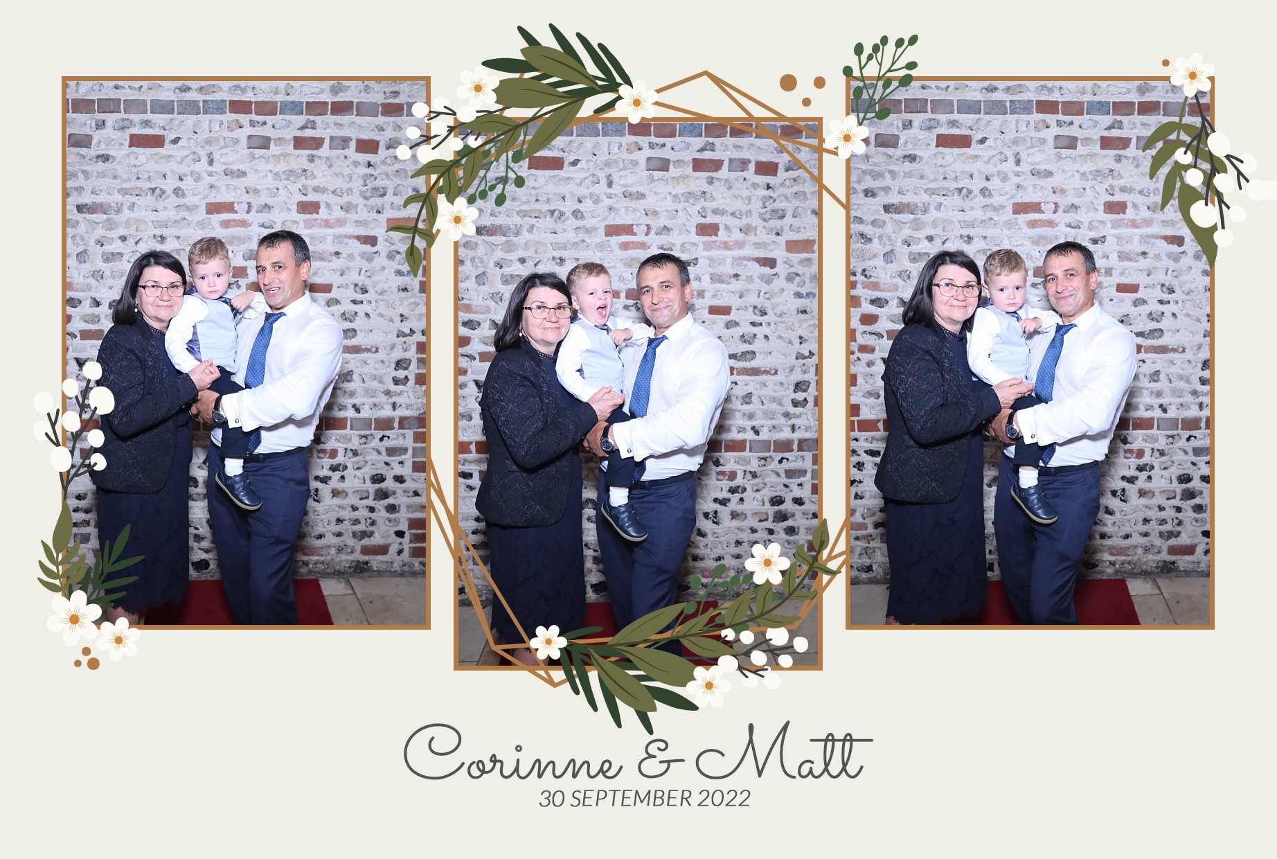Corinne & Matt's Wedding | View more photos from the event at gallery.myphotoboothexperience.co.uk/u/MyPhotoBoothExperienceLtd/Corinne-Matts-Wedding