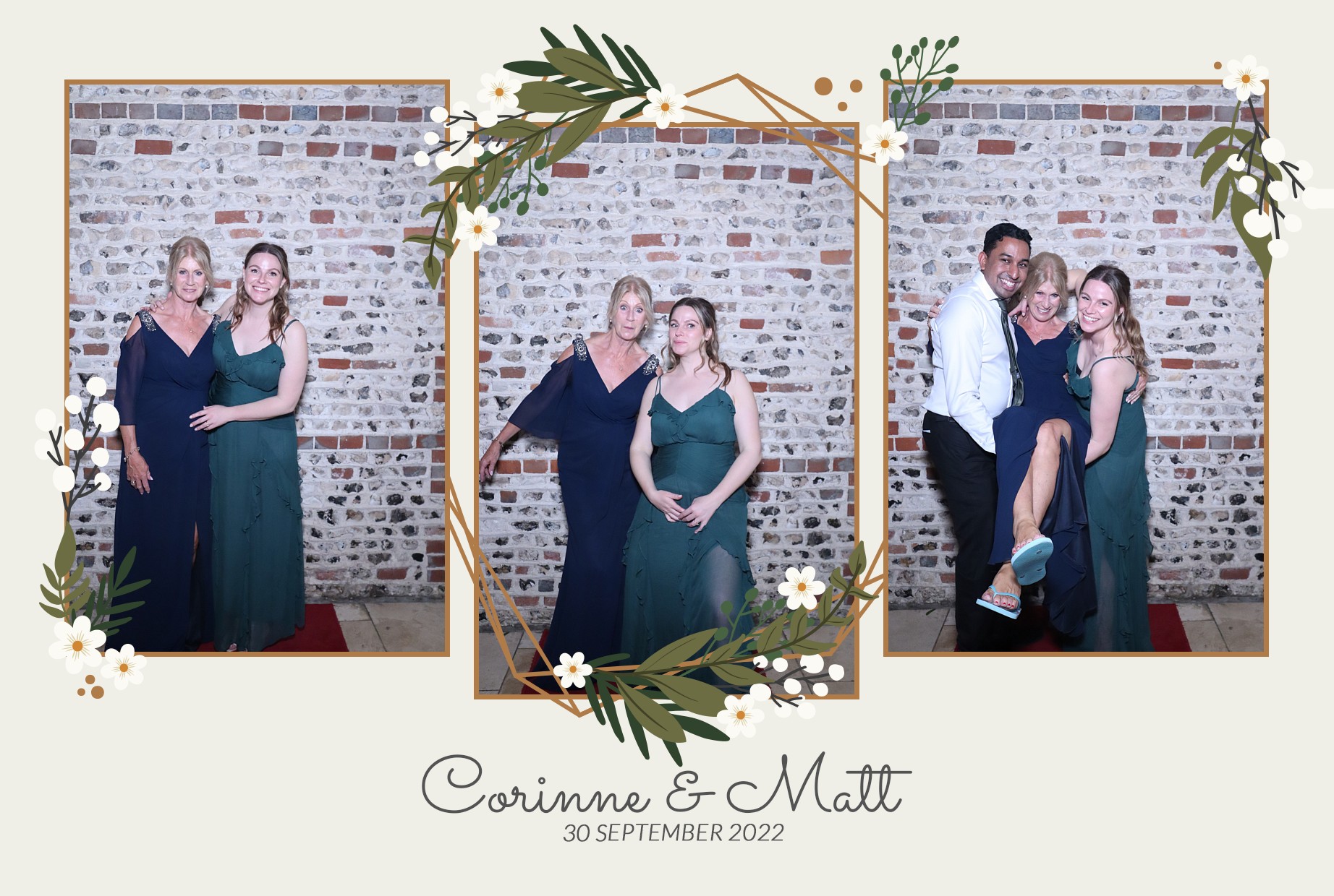Corinne & Matt's Wedding | View more photos from the event at gallery.myphotoboothexperience.co.uk/u/MyPhotoBoothExperienceLtd/Corinne-Matts-Wedding