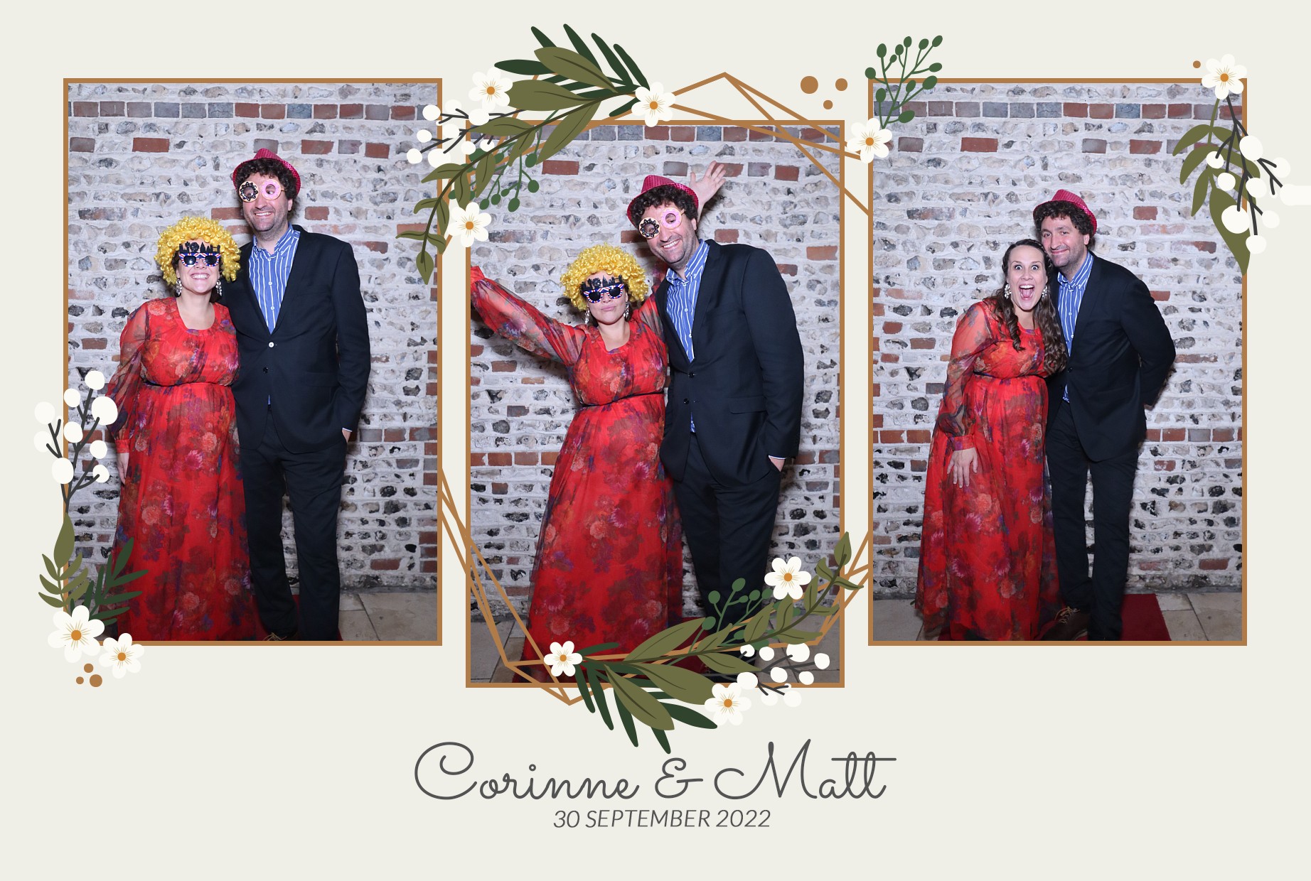 Corinne & Matt's Wedding | View more photos from the event at gallery.myphotoboothexperience.co.uk/u/MyPhotoBoothExperienceLtd/Corinne-Matts-Wedding