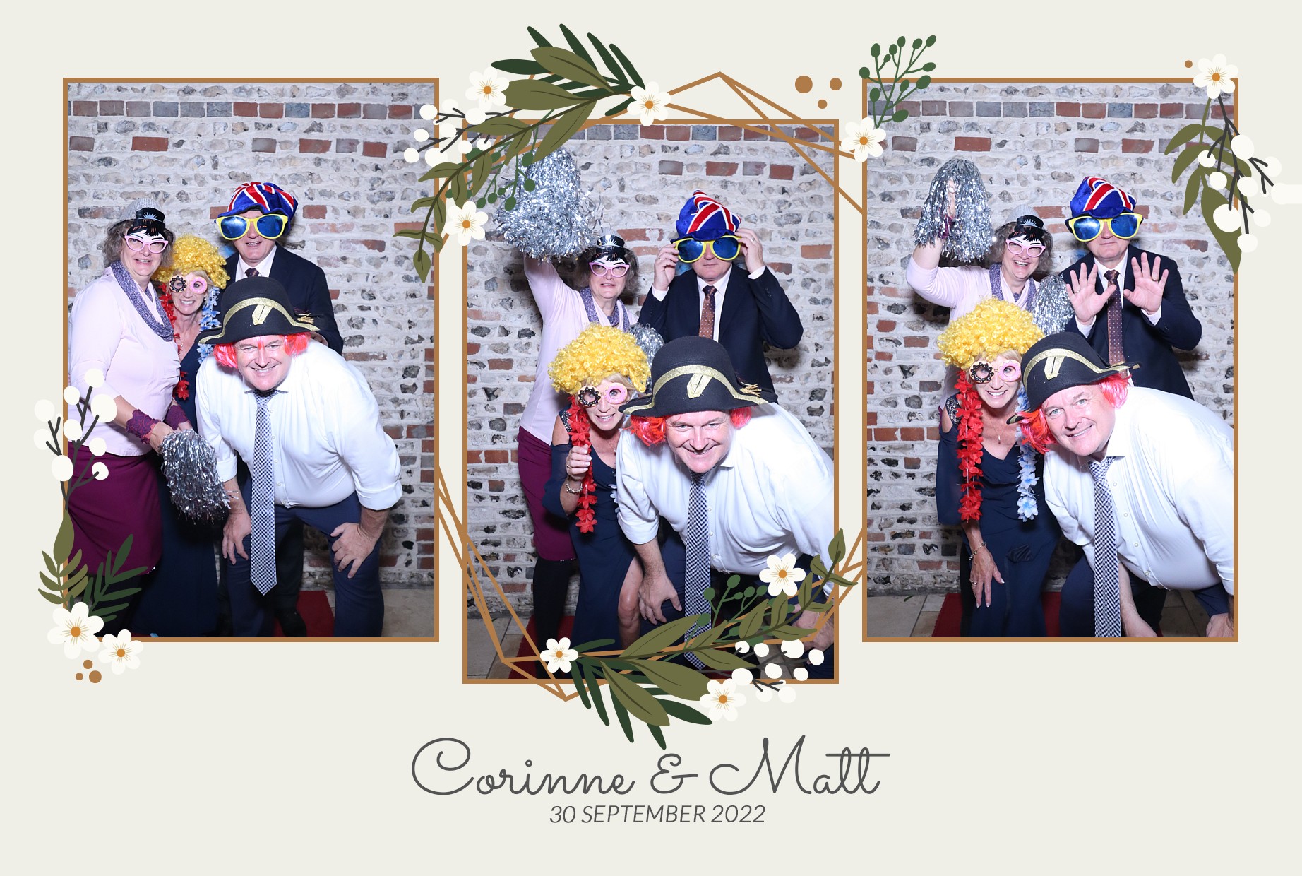 Corinne & Matt's Wedding | View more photos from the event at gallery.myphotoboothexperience.co.uk/u/MyPhotoBoothExperienceLtd/Corinne-Matts-Wedding