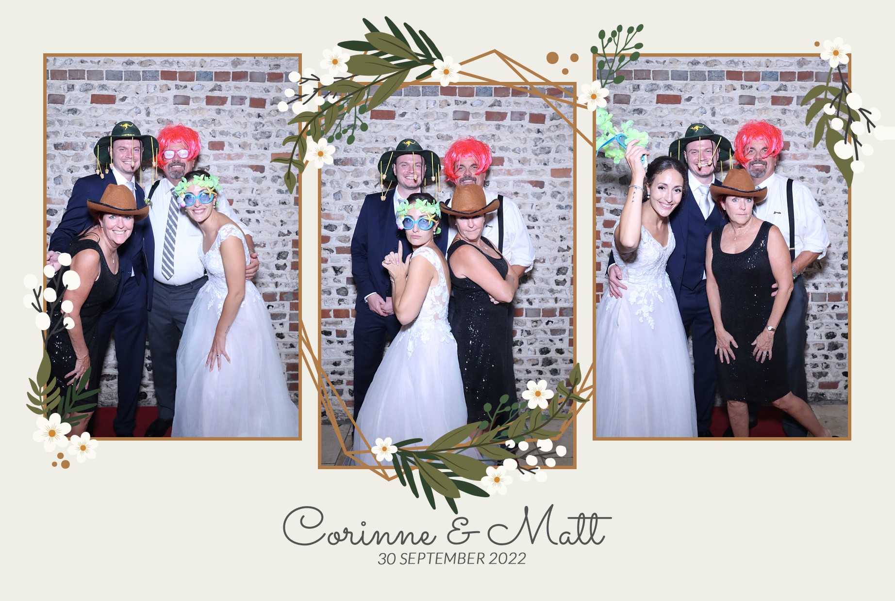 Corinne & Matt's Wedding | View more photos from the event at gallery.myphotoboothexperience.co.uk/u/MyPhotoBoothExperienceLtd/Corinne-Matts-Wedding