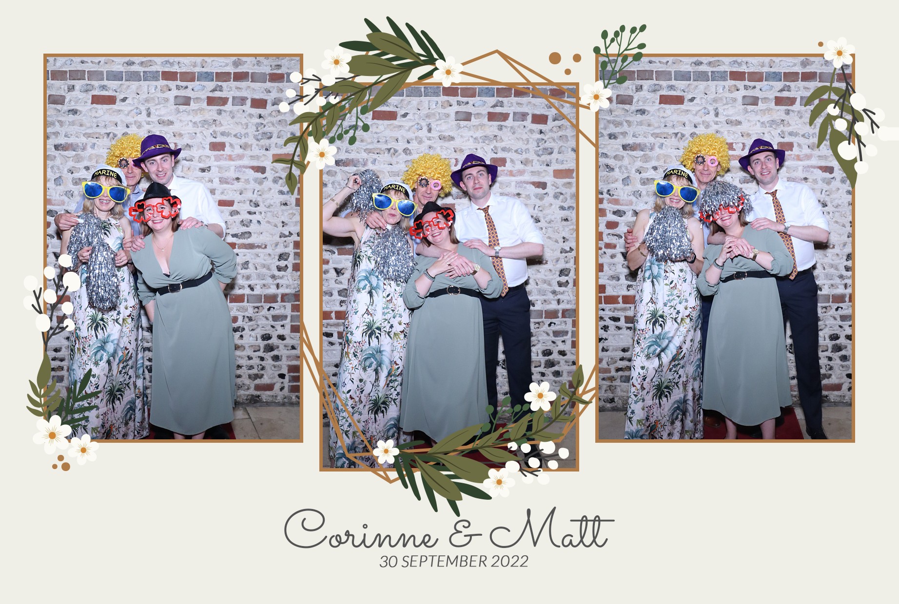 Corinne & Matt's Wedding | View more photos from the event at gallery.myphotoboothexperience.co.uk/u/MyPhotoBoothExperienceLtd/Corinne-Matts-Wedding