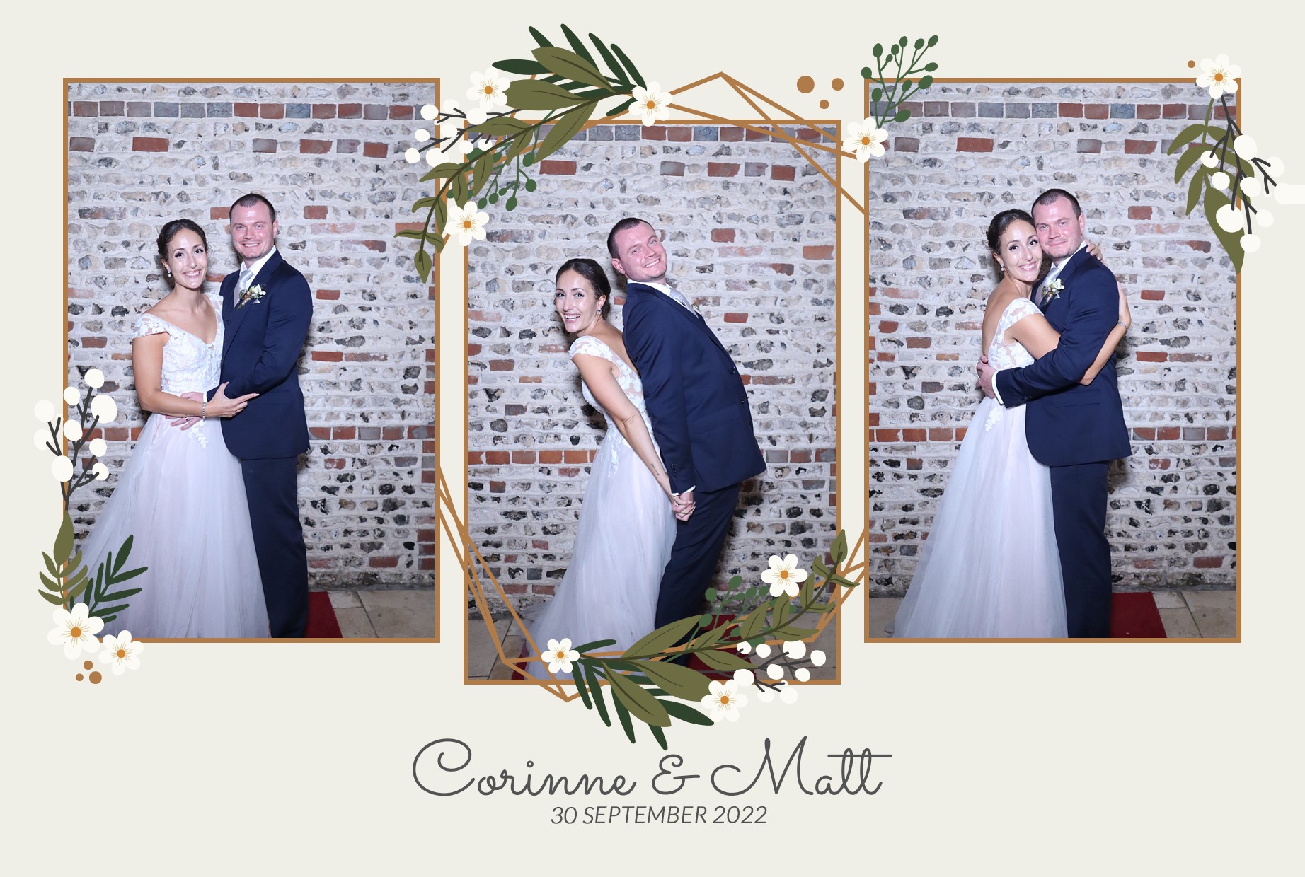 Corinne & Matt's Wedding | View more photos from the event at gallery.myphotoboothexperience.co.uk/u/MyPhotoBoothExperienceLtd/Corinne-Matts-Wedding