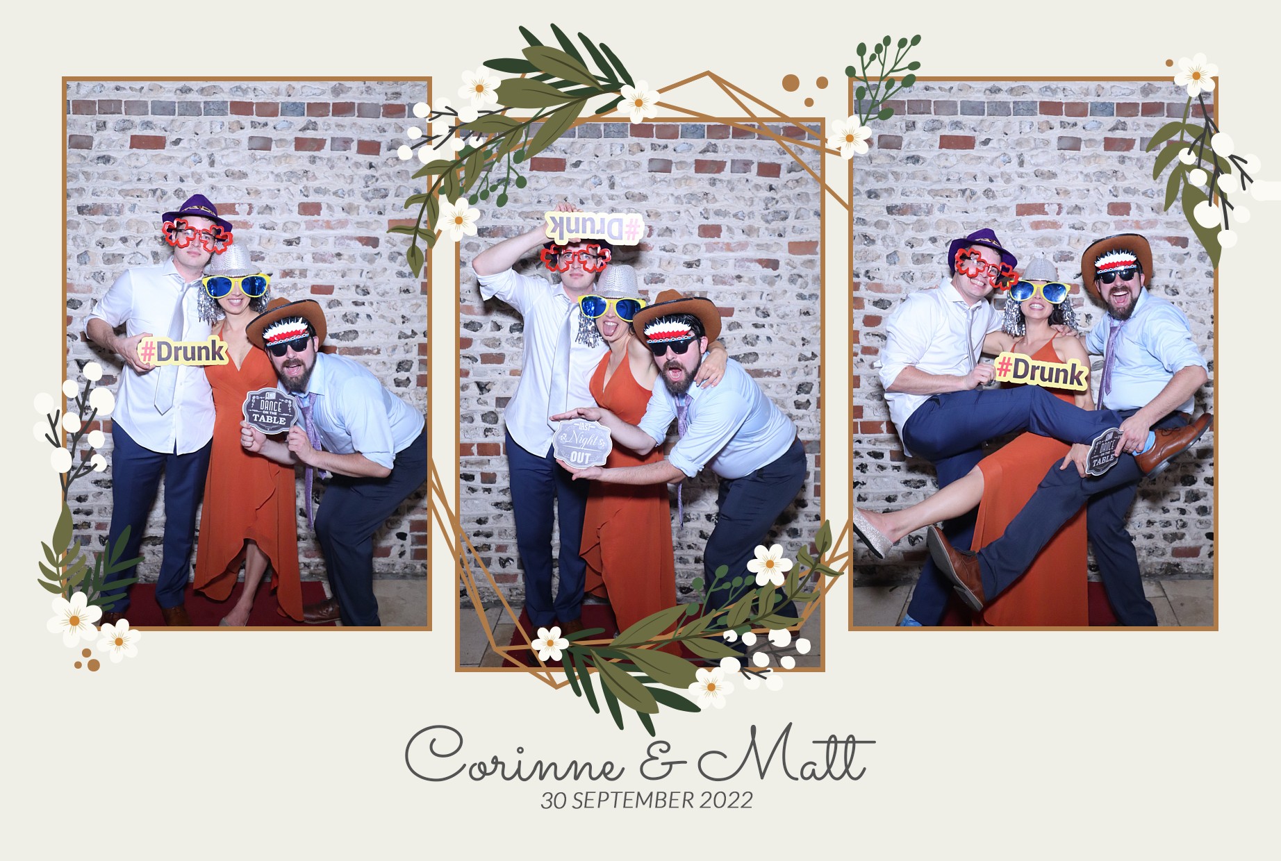 Corinne & Matt's Wedding | View more photos from the event at gallery.myphotoboothexperience.co.uk/u/MyPhotoBoothExperienceLtd/Corinne-Matts-Wedding