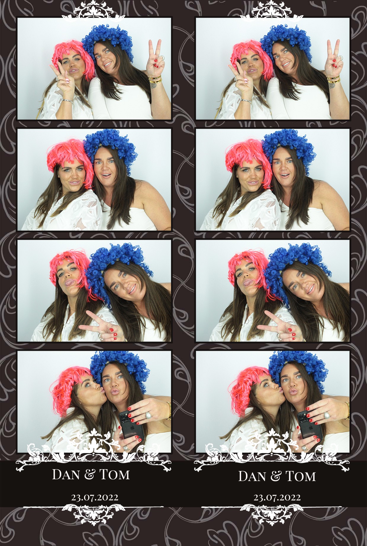 Dan & Tom's Wedding  | View more photos from the event at gallery.myphotoboothexperience.co.uk/u/MyPhotoBoothExperienceLtd/Dan-Toms-Wedding