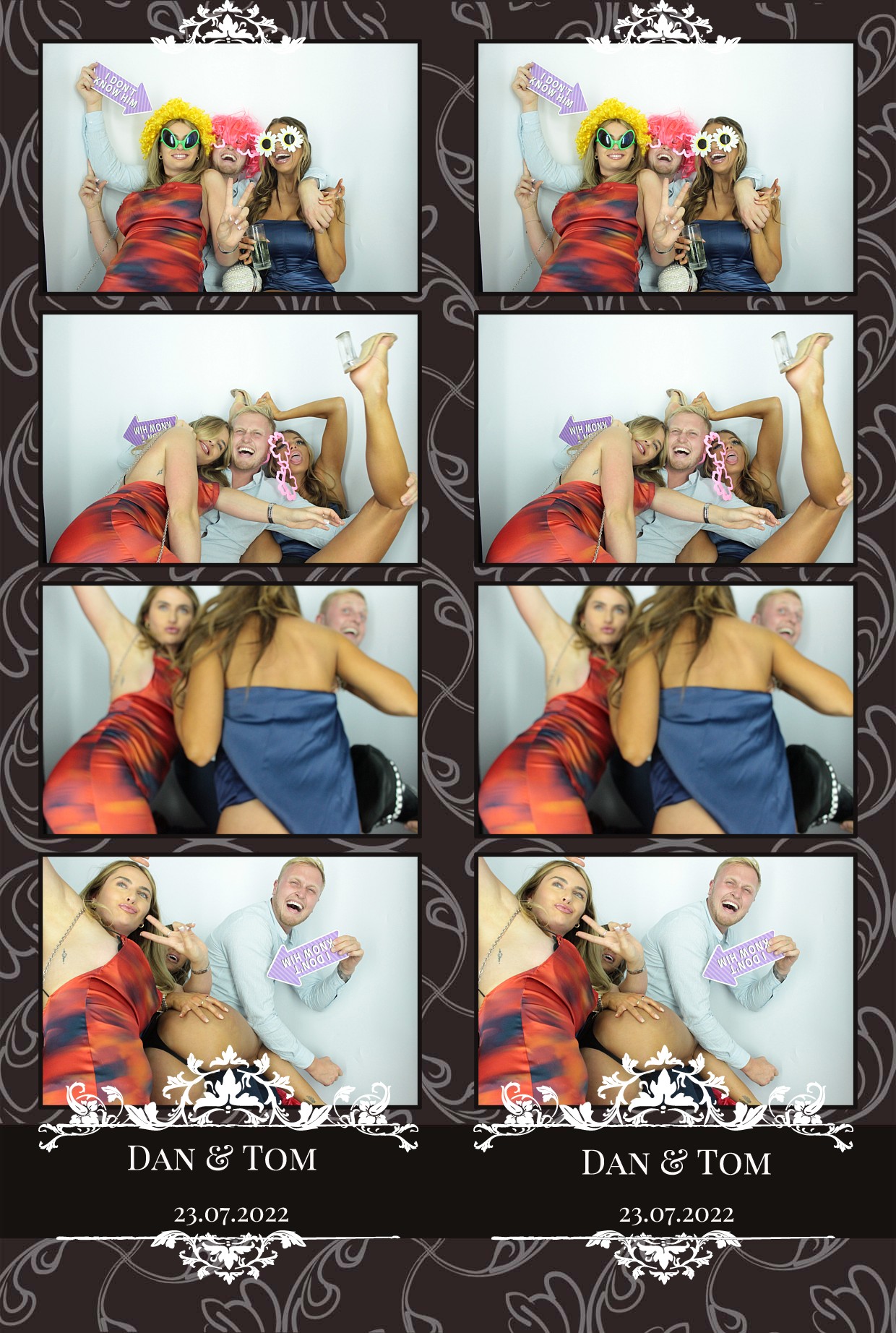 Dan & Tom's Wedding  | View more photos from the event at gallery.myphotoboothexperience.co.uk/u/MyPhotoBoothExperienceLtd/Dan-Toms-Wedding