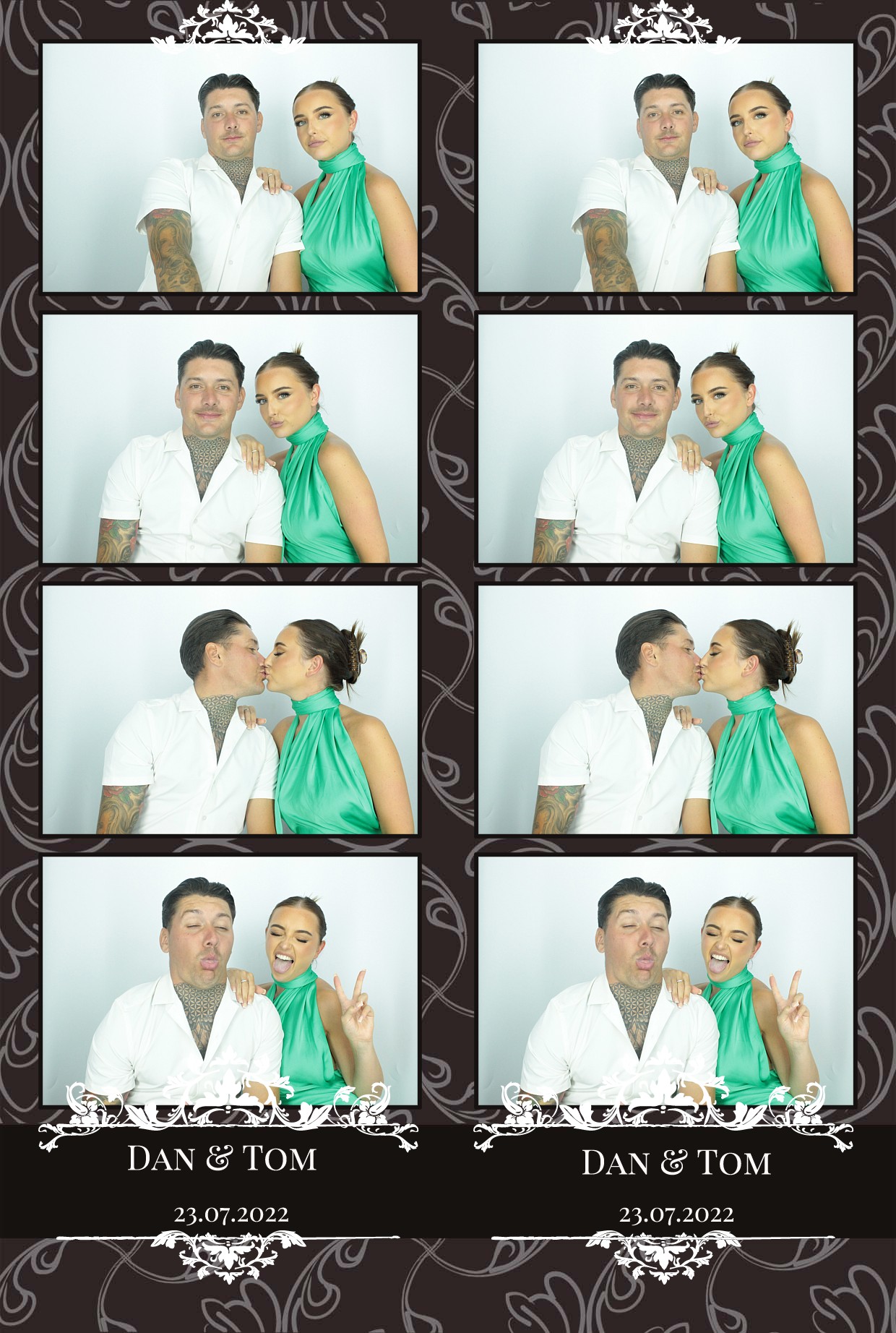 Dan & Tom's Wedding  | View more photos from the event at gallery.myphotoboothexperience.co.uk/u/MyPhotoBoothExperienceLtd/Dan-Toms-Wedding