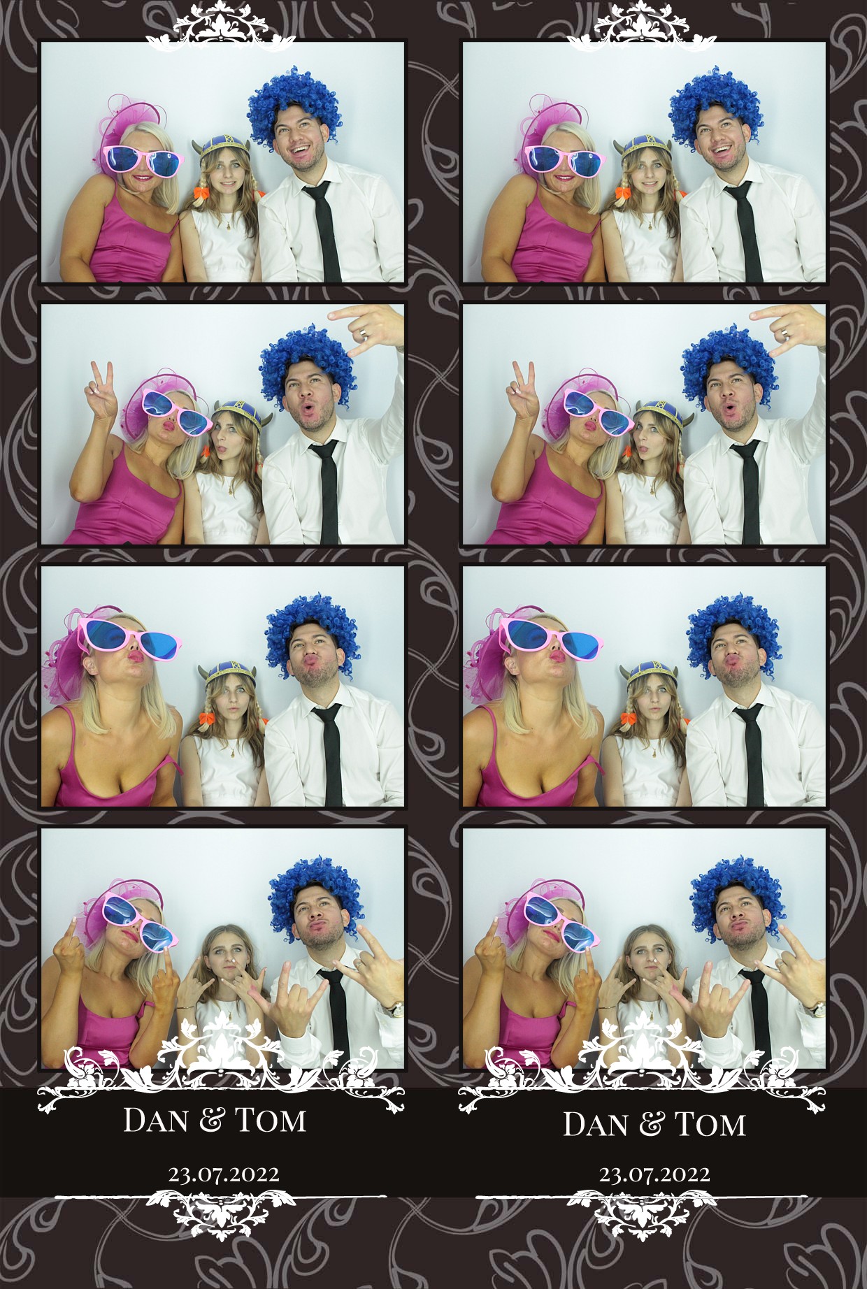 Dan & Tom's Wedding  | View more photos from the event at gallery.myphotoboothexperience.co.uk/u/MyPhotoBoothExperienceLtd/Dan-Toms-Wedding