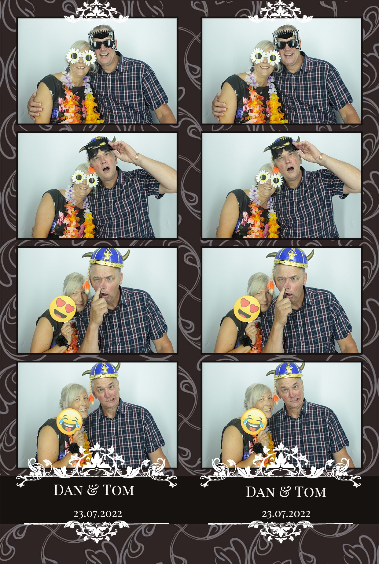 Dan & Tom's Wedding  | View more photos from the event at gallery.myphotoboothexperience.co.uk/u/MyPhotoBoothExperienceLtd/Dan-Toms-Wedding