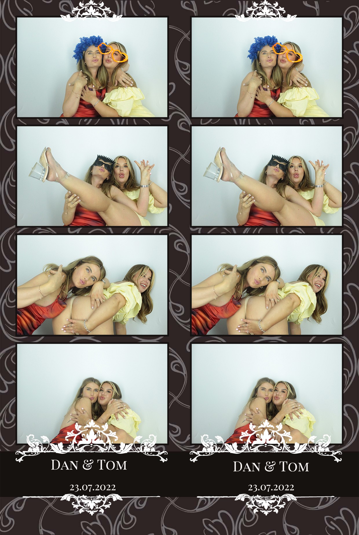 Dan & Tom's Wedding  | View more photos from the event at gallery.myphotoboothexperience.co.uk/u/MyPhotoBoothExperienceLtd/Dan-Toms-Wedding