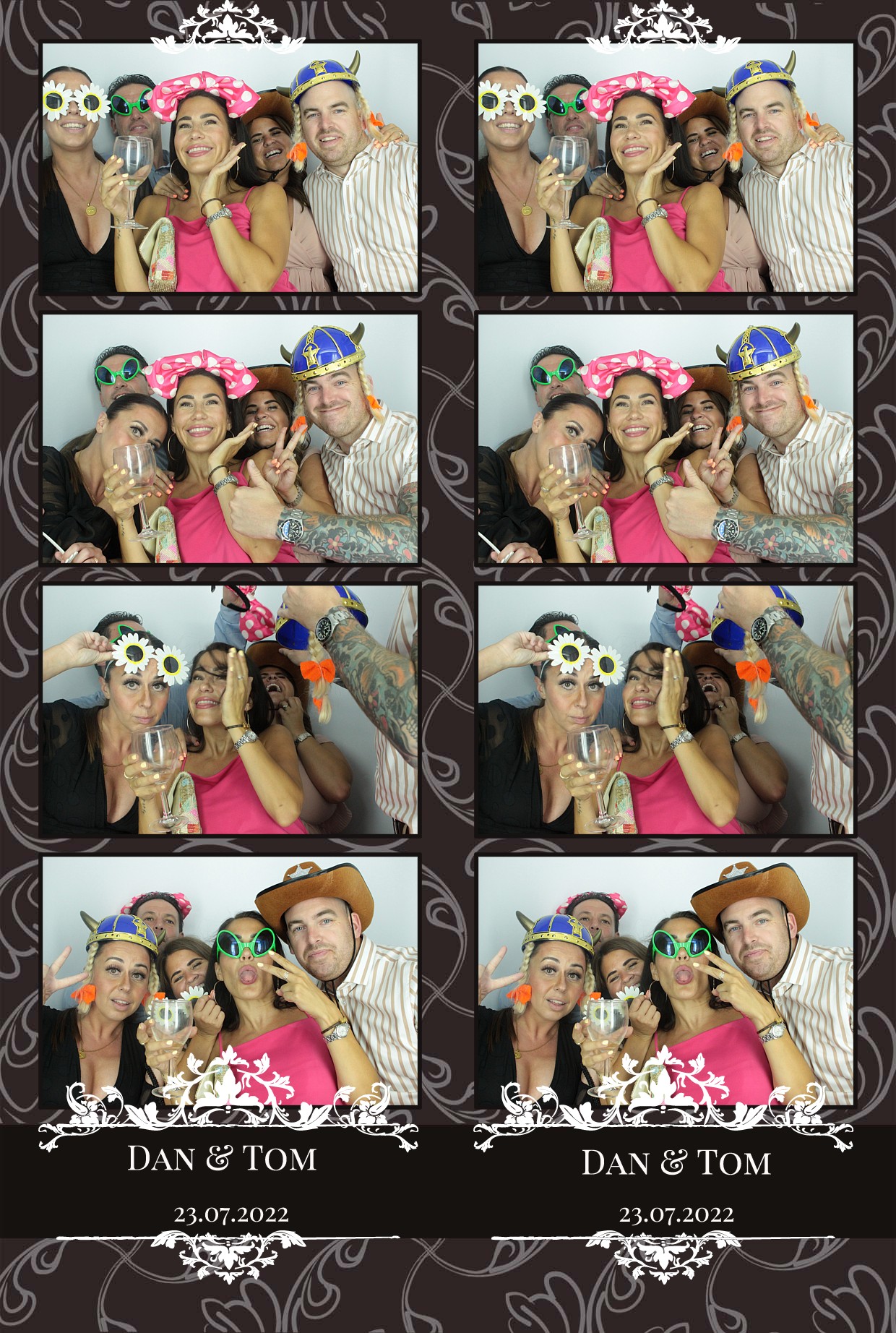 Dan & Tom's Wedding  | View more photos from the event at gallery.myphotoboothexperience.co.uk/u/MyPhotoBoothExperienceLtd/Dan-Toms-Wedding