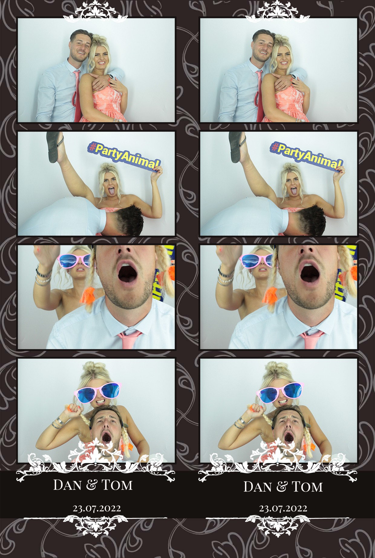 Dan & Tom's Wedding  | View more photos from the event at gallery.myphotoboothexperience.co.uk/u/MyPhotoBoothExperienceLtd/Dan-Toms-Wedding