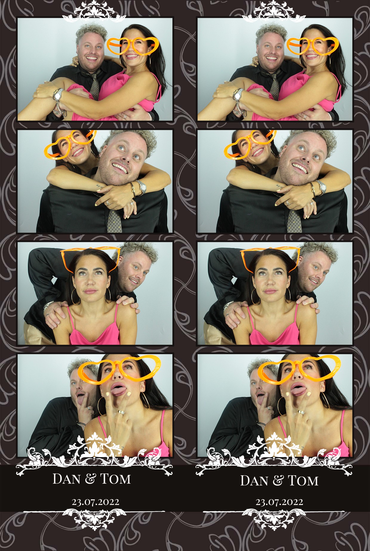 Dan & Tom's Wedding  | View more photos from the event at gallery.myphotoboothexperience.co.uk/u/MyPhotoBoothExperienceLtd/Dan-Toms-Wedding