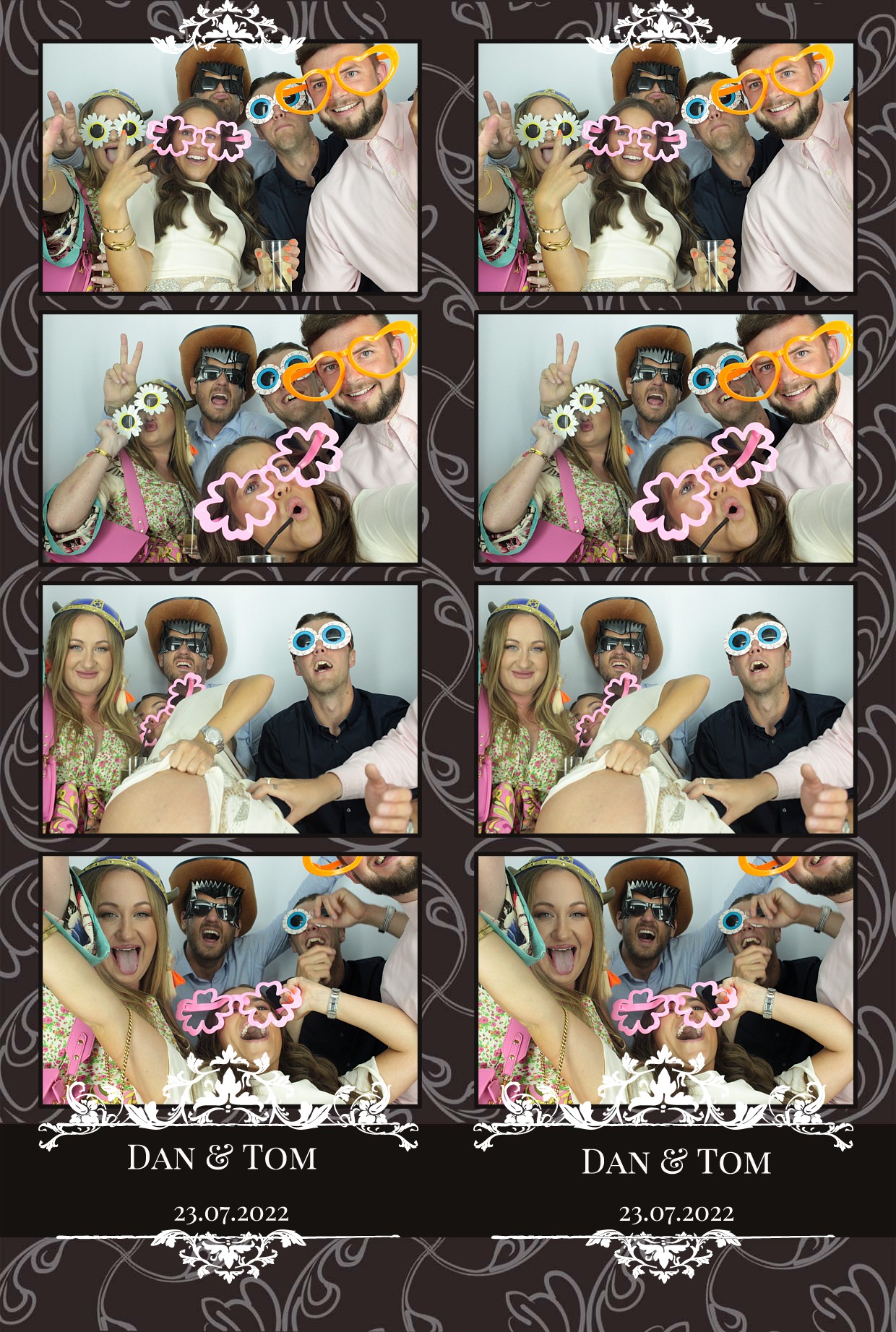 Dan & Tom's Wedding  | View more photos from the event at gallery.myphotoboothexperience.co.uk/u/MyPhotoBoothExperienceLtd/Dan-Toms-Wedding