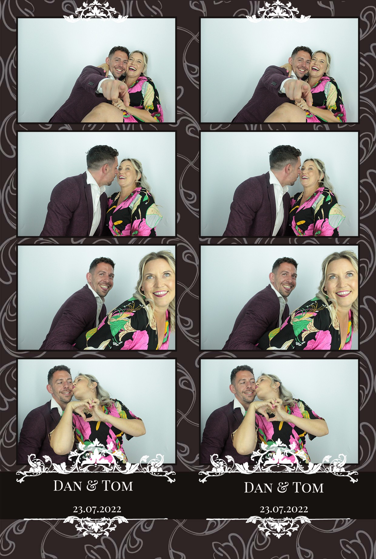 Dan & Tom's Wedding  | View more photos from the event at gallery.myphotoboothexperience.co.uk/u/MyPhotoBoothExperienceLtd/Dan-Toms-Wedding