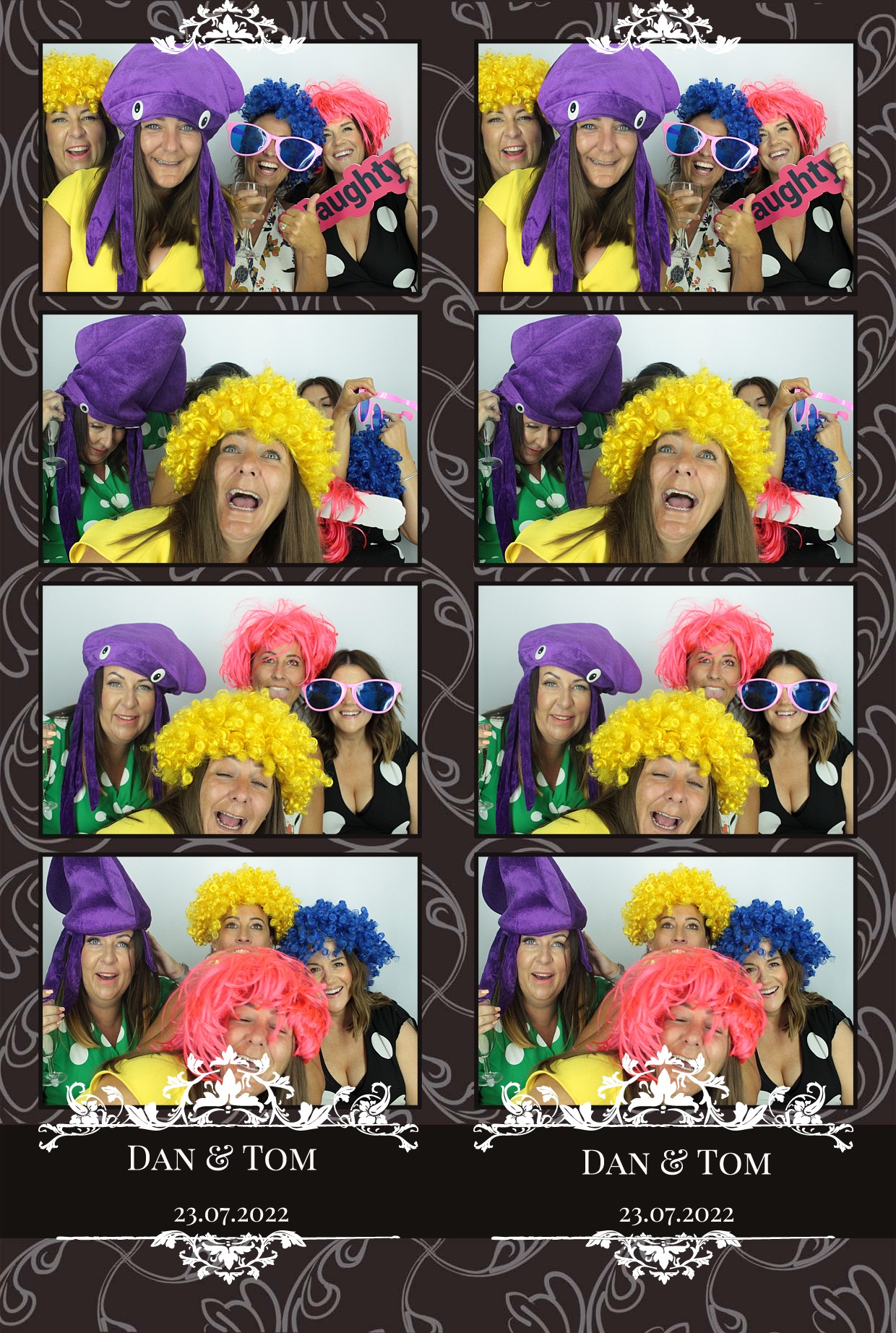Dan & Tom's Wedding  | View more photos from the event at gallery.myphotoboothexperience.co.uk/u/MyPhotoBoothExperienceLtd/Dan-Toms-Wedding