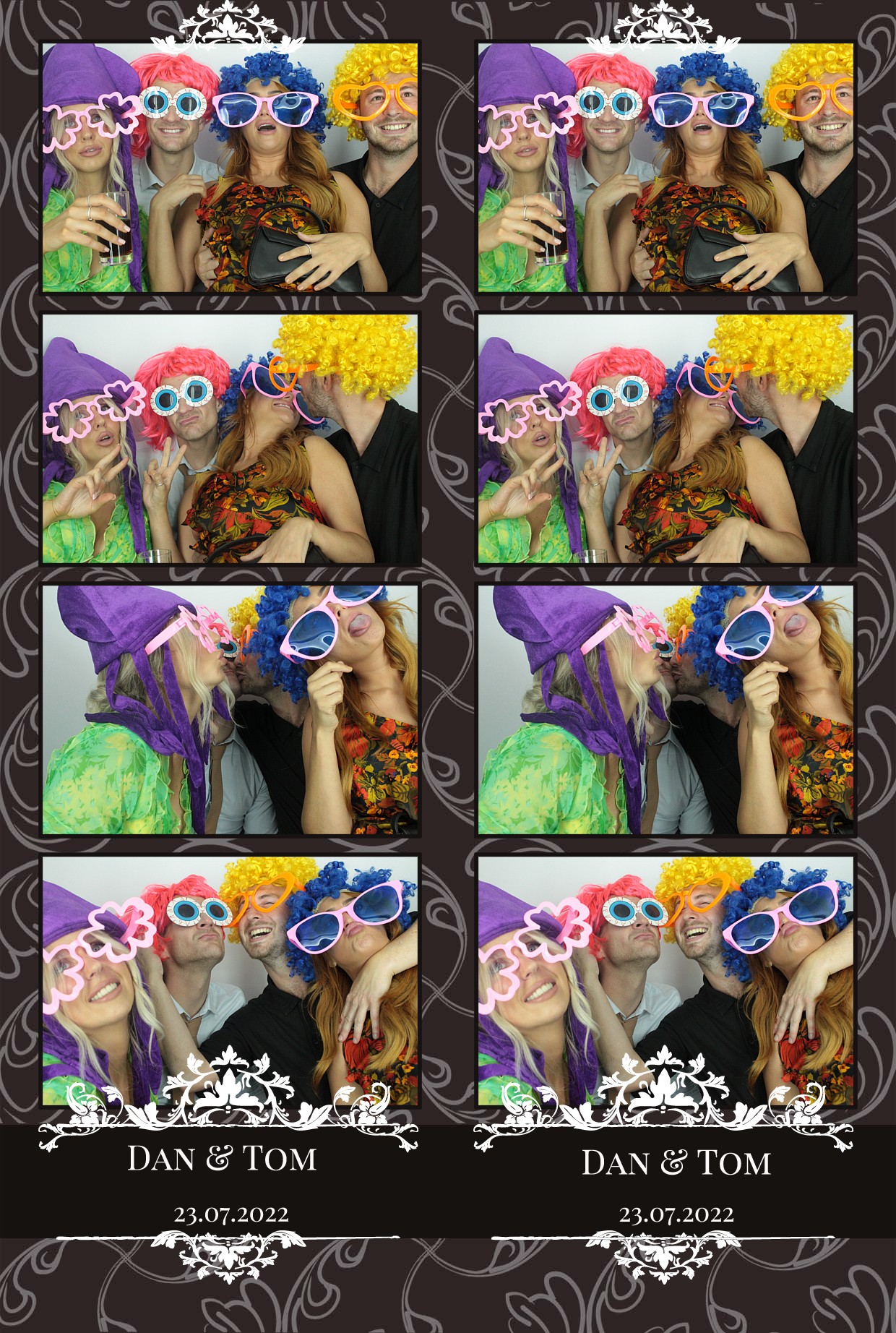 Dan & Tom's Wedding  | View more photos from the event at gallery.myphotoboothexperience.co.uk/u/MyPhotoBoothExperienceLtd/Dan-Toms-Wedding