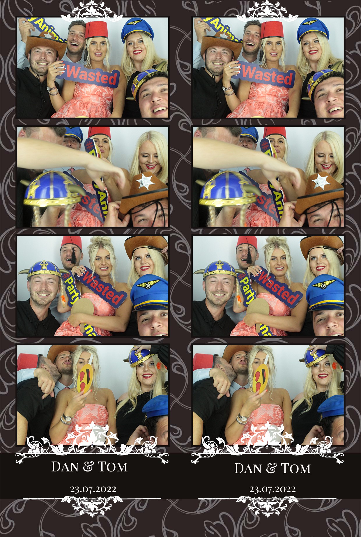 Dan & Tom's Wedding  | View more photos from the event at gallery.myphotoboothexperience.co.uk/u/MyPhotoBoothExperienceLtd/Dan-Toms-Wedding