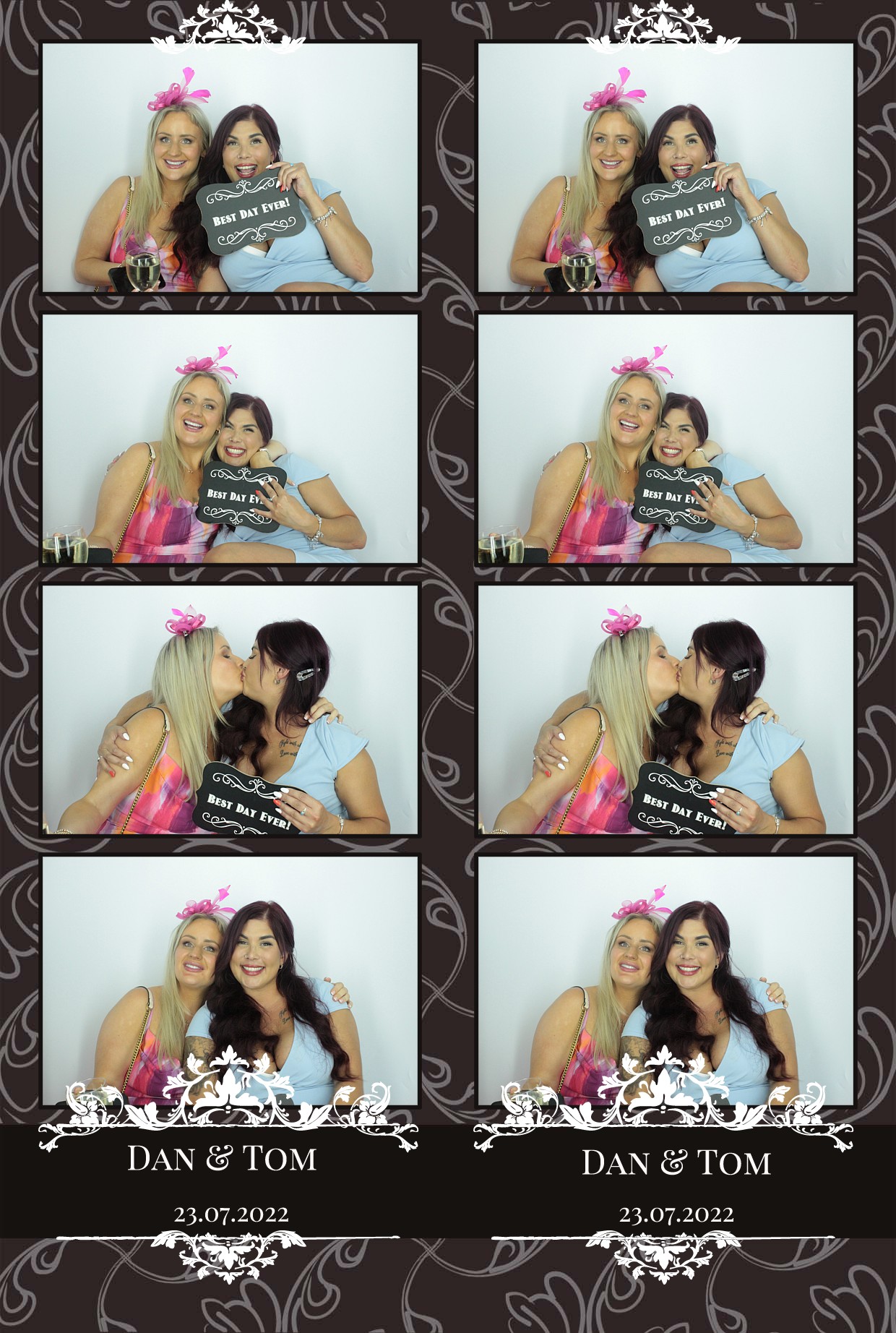 Dan & Tom's Wedding  | View more photos from the event at gallery.myphotoboothexperience.co.uk/u/MyPhotoBoothExperienceLtd/Dan-Toms-Wedding