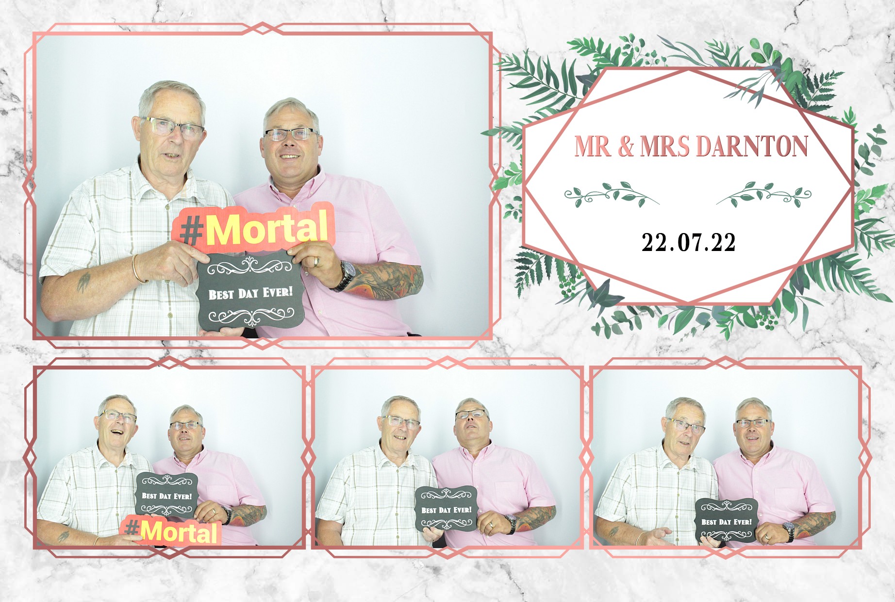 Darnton Wedding  | View more photos from the event at gallery.myphotoboothexperience.co.uk/u/MyPhotoBoothExperienceLtd/Darnton-Wedding