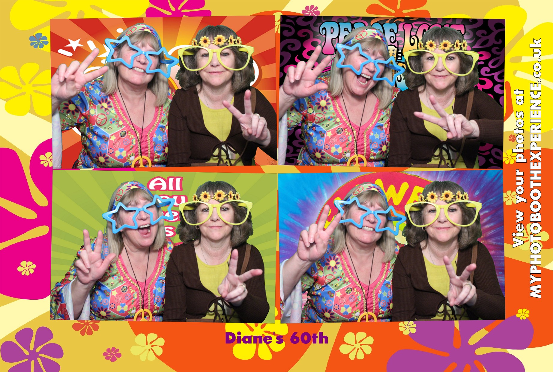 Diane's 60th Birthday | View more photos from the event at gallery.myphotoboothexperience.co.uk/u/MyPhotoBoothExperienceLtd/Dianes-60th-Birthday