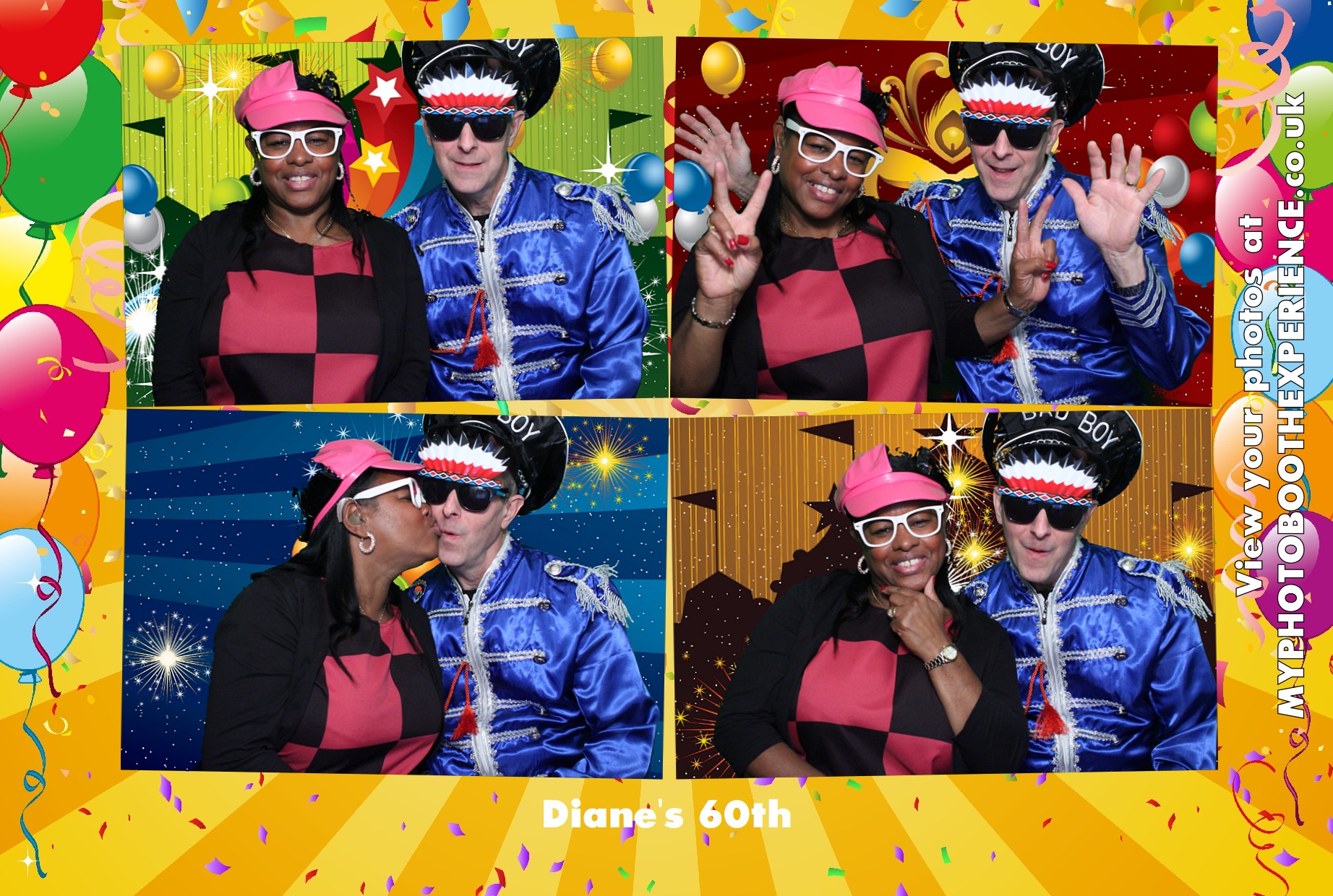 Diane's 60th Birthday | View more photos from the event at gallery.myphotoboothexperience.co.uk/u/MyPhotoBoothExperienceLtd/Dianes-60th-Birthday