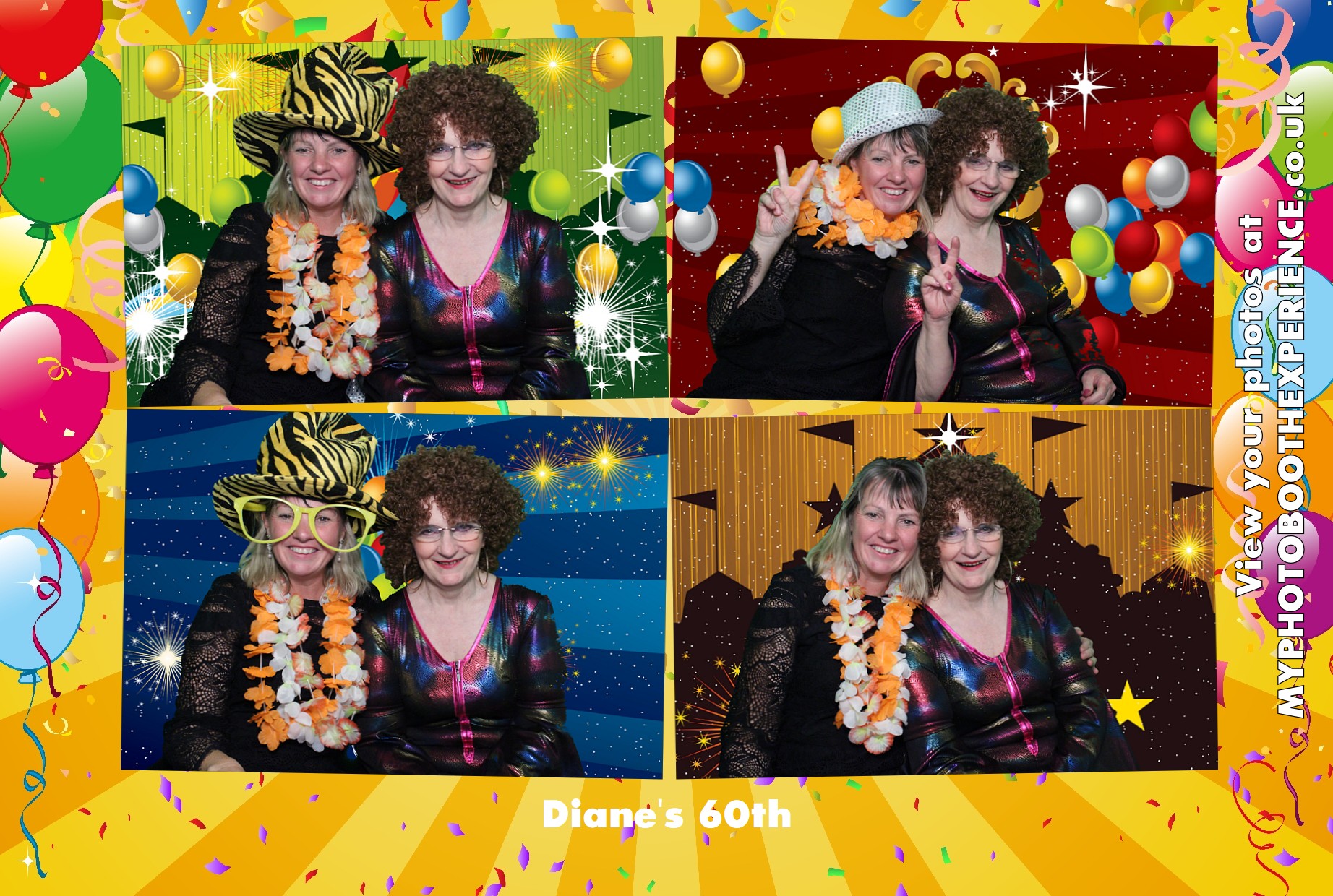 Diane's 60th Birthday | View more photos from the event at gallery.myphotoboothexperience.co.uk/u/MyPhotoBoothExperienceLtd/Dianes-60th-Birthday
