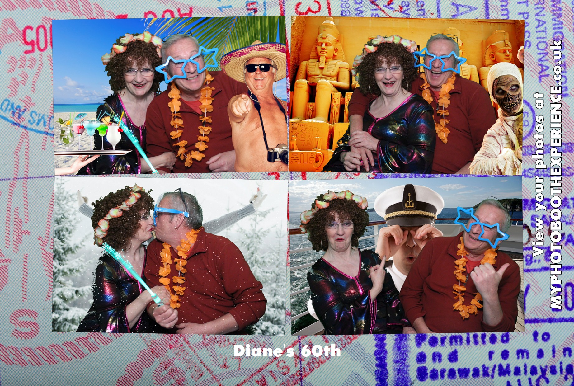 Diane's 60th Birthday | View more photos from the event at gallery.myphotoboothexperience.co.uk/u/MyPhotoBoothExperienceLtd/Dianes-60th-Birthday
