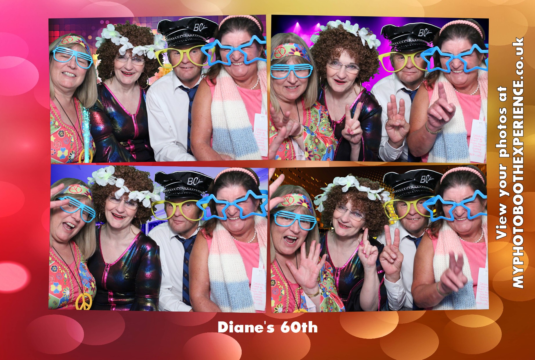 Diane's 60th Birthday | View more photos from the event at gallery.myphotoboothexperience.co.uk/u/MyPhotoBoothExperienceLtd/Dianes-60th-Birthday