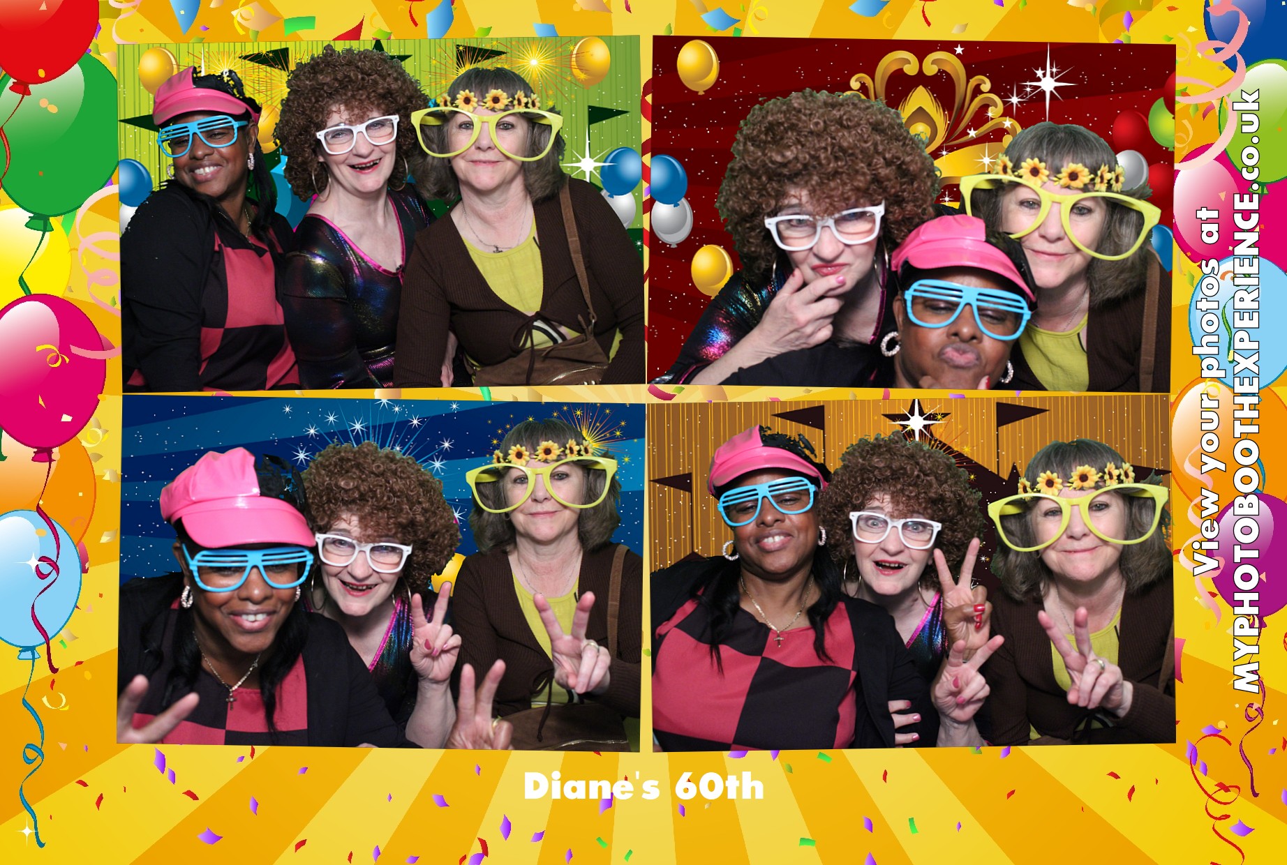 Diane's 60th Birthday | View more photos from the event at gallery.myphotoboothexperience.co.uk/u/MyPhotoBoothExperienceLtd/Dianes-60th-Birthday