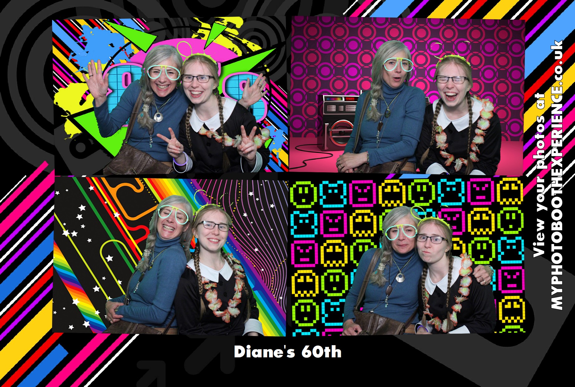 Diane's 60th Birthday | View more photos from the event at gallery.myphotoboothexperience.co.uk/u/MyPhotoBoothExperienceLtd/Dianes-60th-Birthday