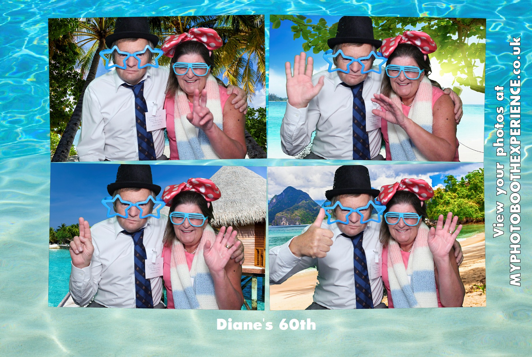 Diane's 60th Birthday | View more photos from the event at gallery.myphotoboothexperience.co.uk/u/MyPhotoBoothExperienceLtd/Dianes-60th-Birthday