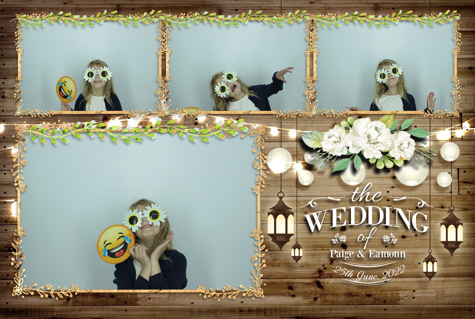 Eamonn & Paige's Wedding  | View more photos from the event at gallery.myphotoboothexperience.co.uk/u/MyPhotoBoothExperienceLtd/Eamonn-Paiges-Wedding