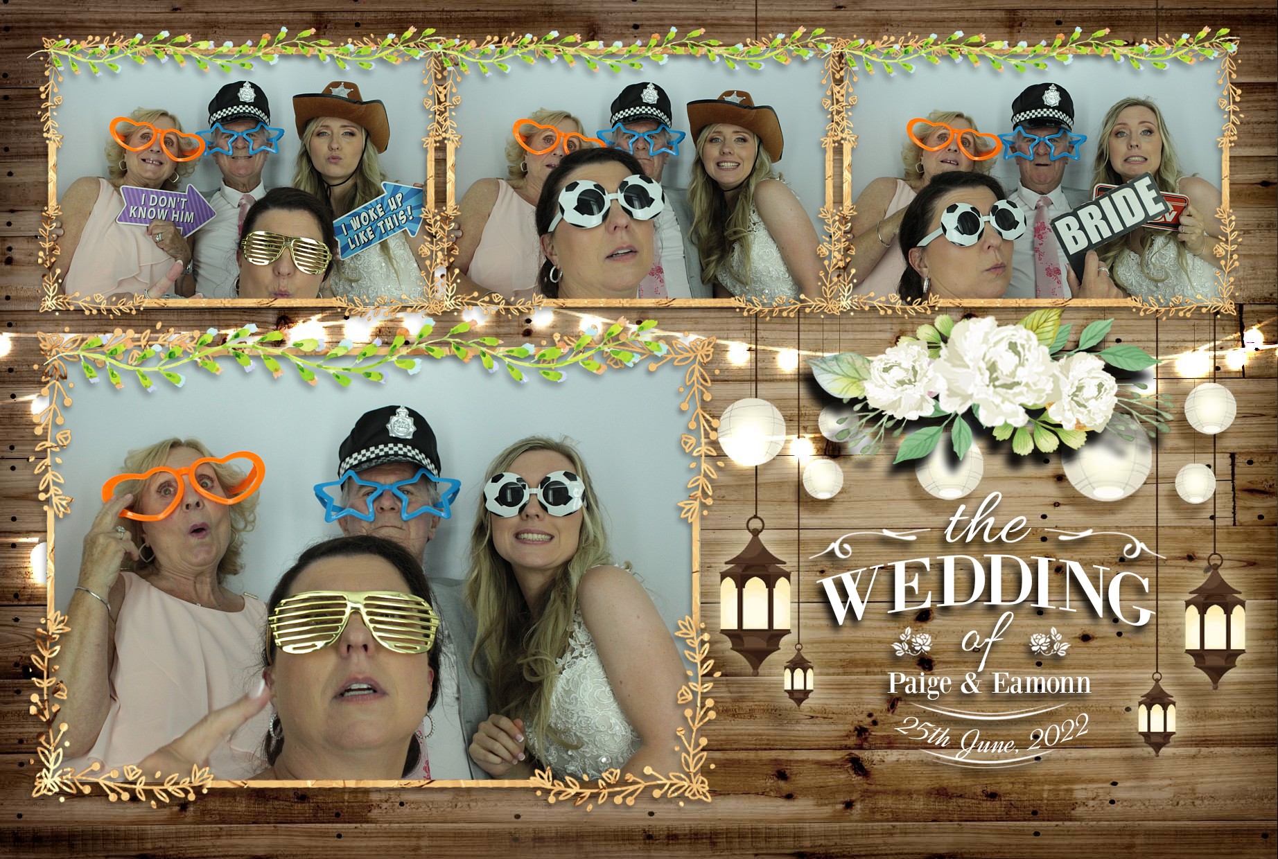 Eamonn & Paige's Wedding  | View more photos from the event at gallery.myphotoboothexperience.co.uk/u/MyPhotoBoothExperienceLtd/Eamonn-Paiges-Wedding