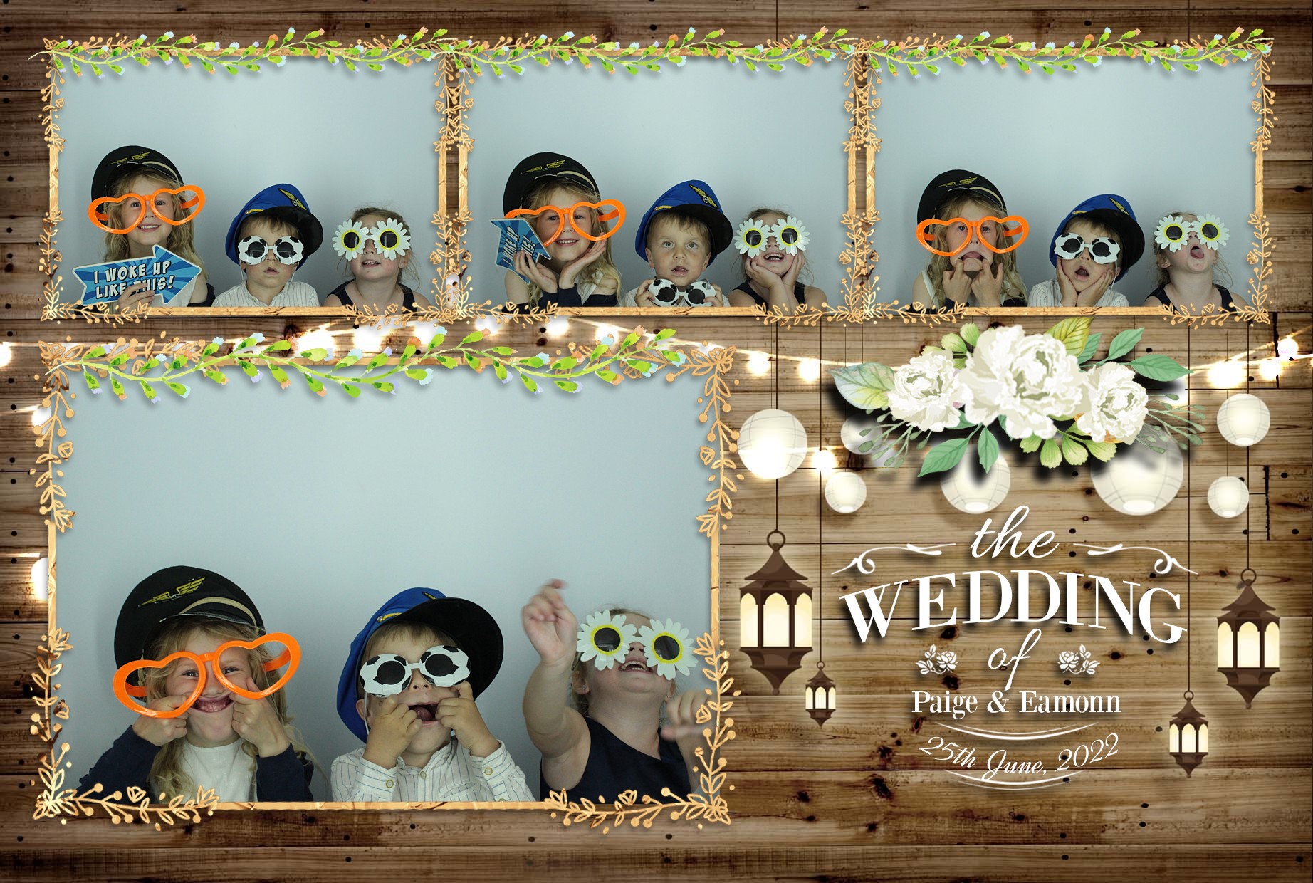 Eamonn & Paige's Wedding  | View more photos from the event at gallery.myphotoboothexperience.co.uk/u/MyPhotoBoothExperienceLtd/Eamonn-Paiges-Wedding