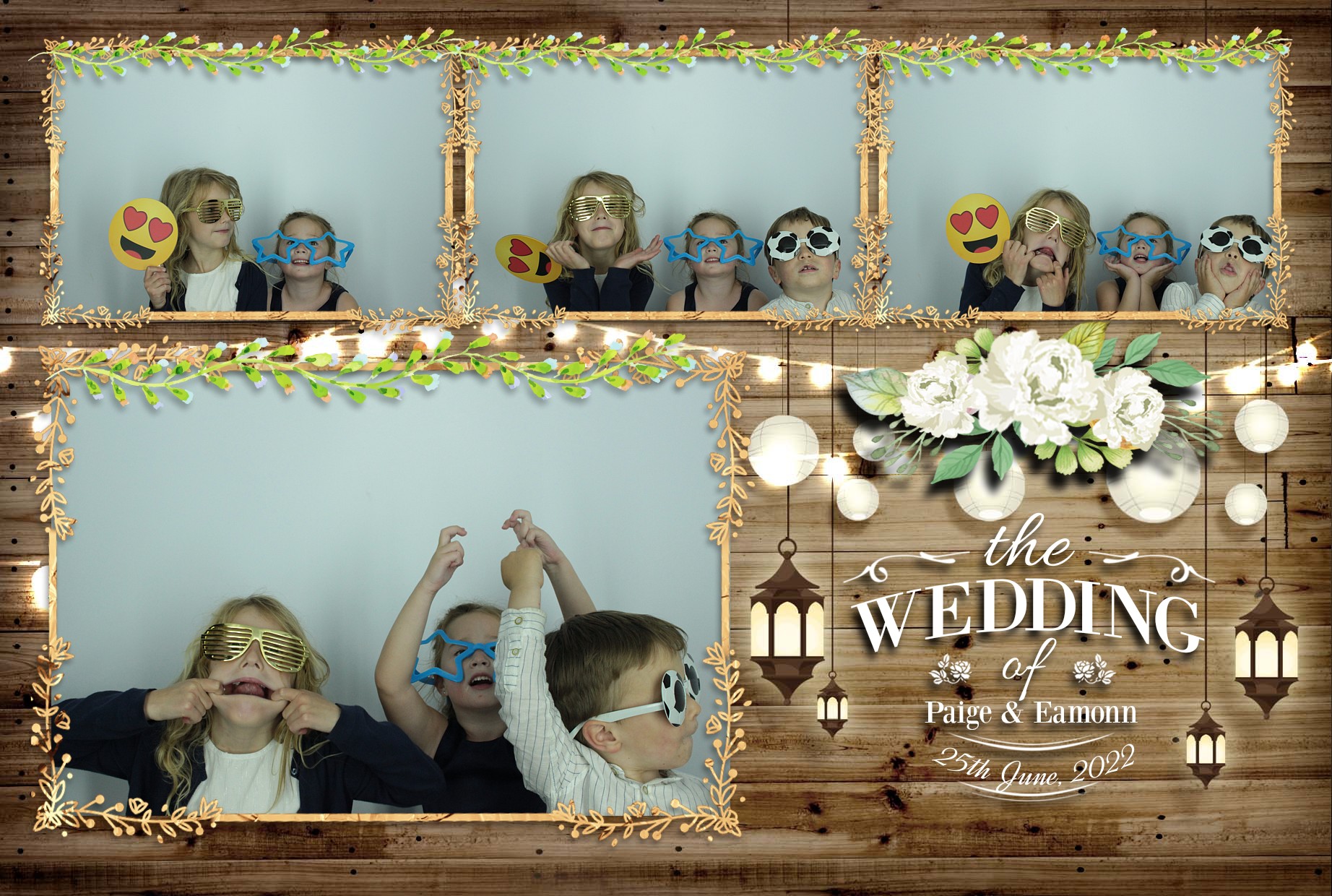 Eamonn & Paige's Wedding  | View more photos from the event at gallery.myphotoboothexperience.co.uk/u/MyPhotoBoothExperienceLtd/Eamonn-Paiges-Wedding