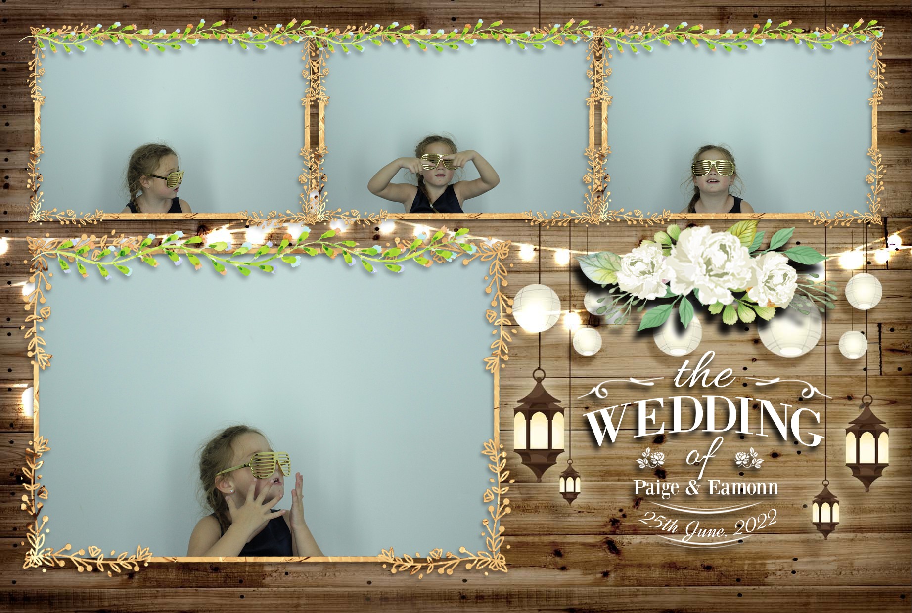 Eamonn & Paige's Wedding  | View more photos from the event at gallery.myphotoboothexperience.co.uk/u/MyPhotoBoothExperienceLtd/Eamonn-Paiges-Wedding