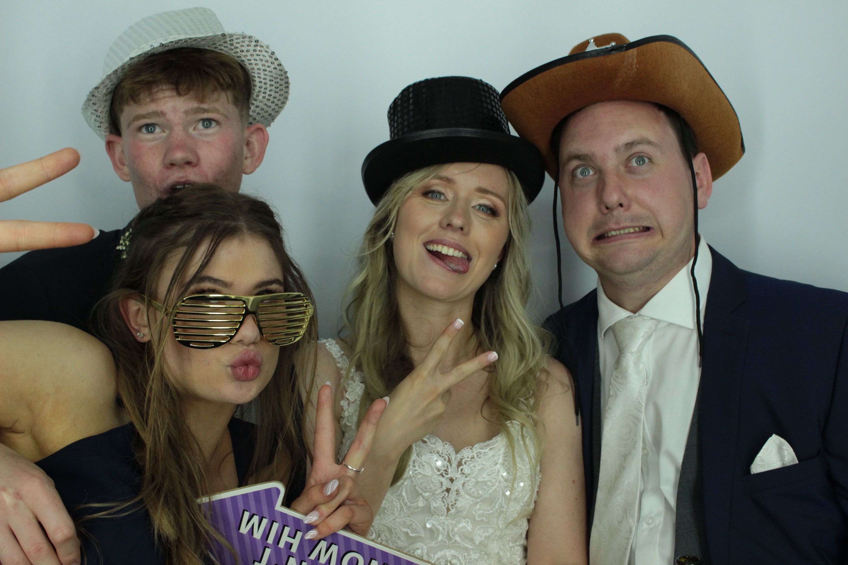 Eamonn & Paige's Wedding  | View more photos from the event at gallery.myphotoboothexperience.co.uk/u/MyPhotoBoothExperienceLtd/Eamonn-Paiges-Wedding
