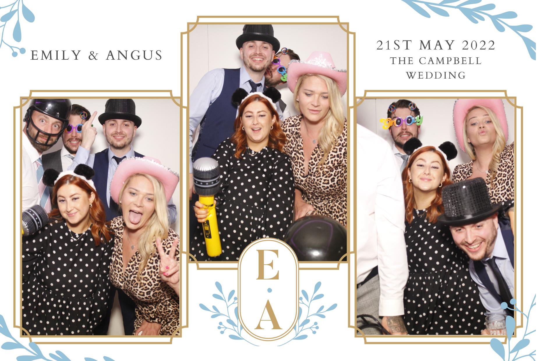 Emily & Angus's Wedding  | View more photos from the event at gallery.myphotoboothexperience.co.uk/u/MyPhotoBoothExperienceLtd/Emily-Anguss-Wedding