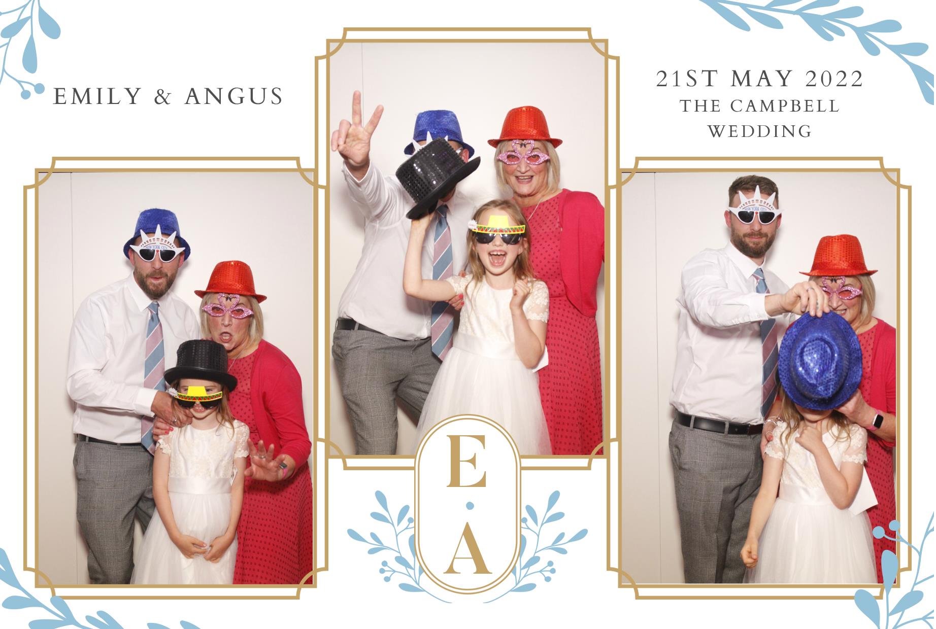 Emily & Angus's Wedding  | View more photos from the event at gallery.myphotoboothexperience.co.uk/u/MyPhotoBoothExperienceLtd/Emily-Anguss-Wedding