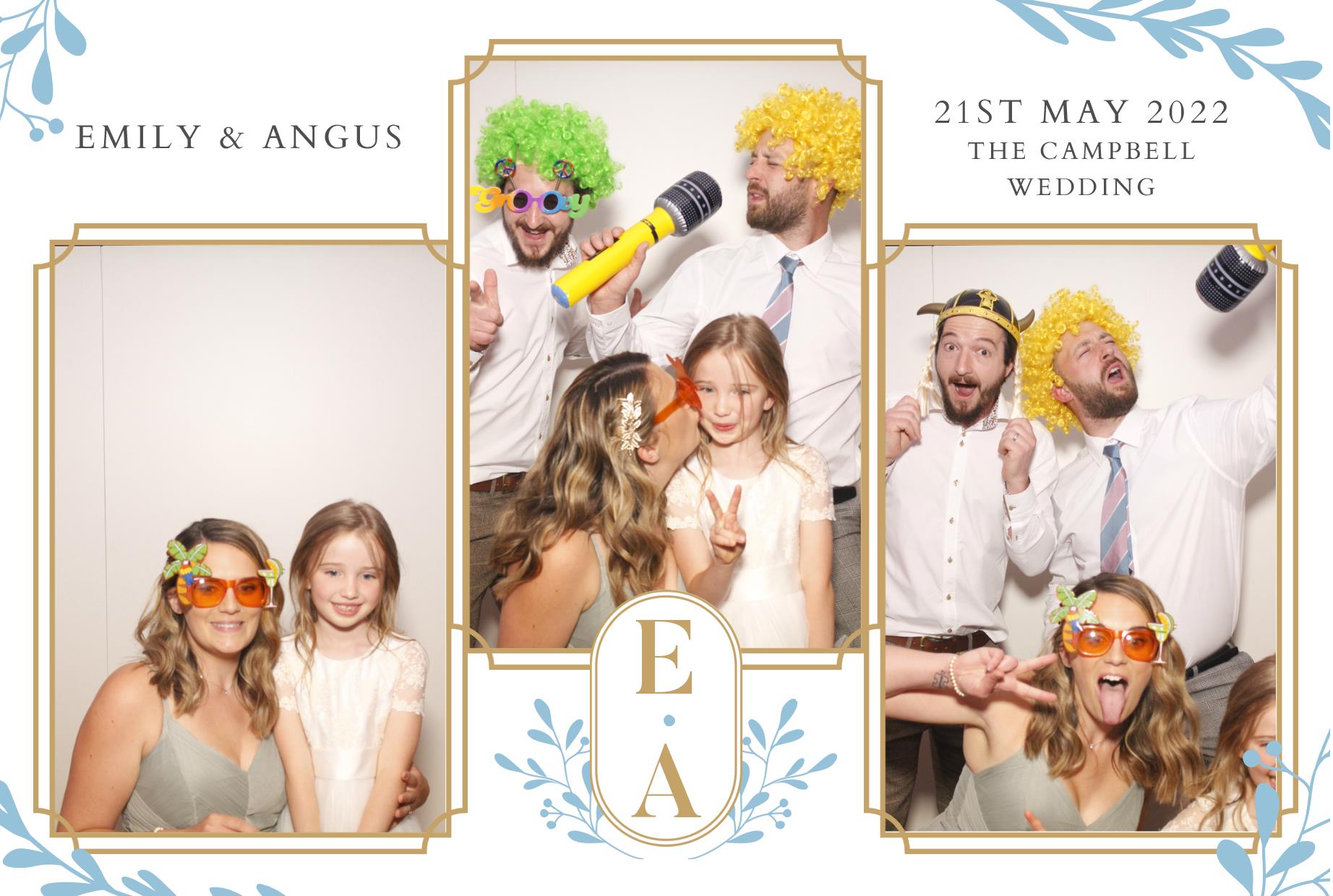 Emily & Angus's Wedding  | View more photos from the event at gallery.myphotoboothexperience.co.uk/u/MyPhotoBoothExperienceLtd/Emily-Anguss-Wedding