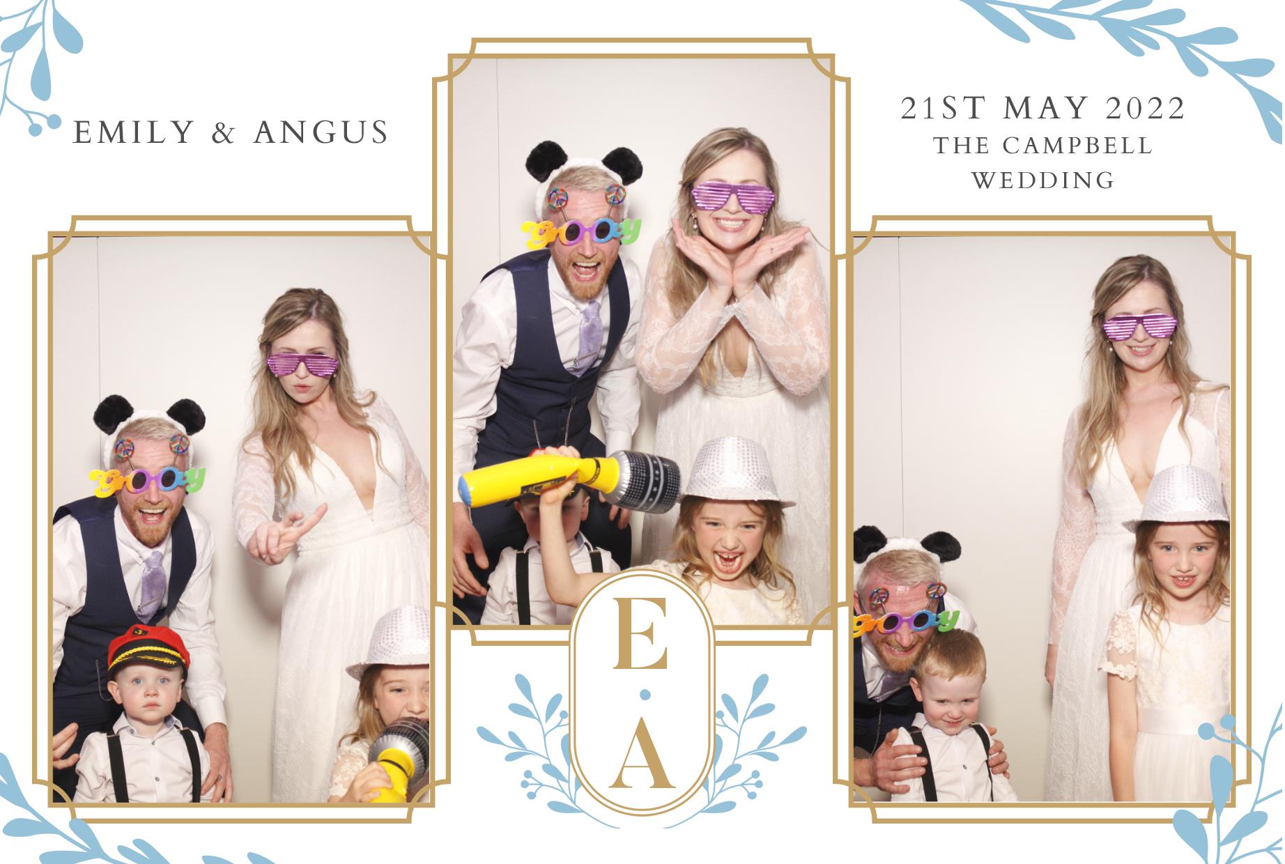 Emily & Angus's Wedding  | View more photos from the event at gallery.myphotoboothexperience.co.uk/u/MyPhotoBoothExperienceLtd/Emily-Anguss-Wedding