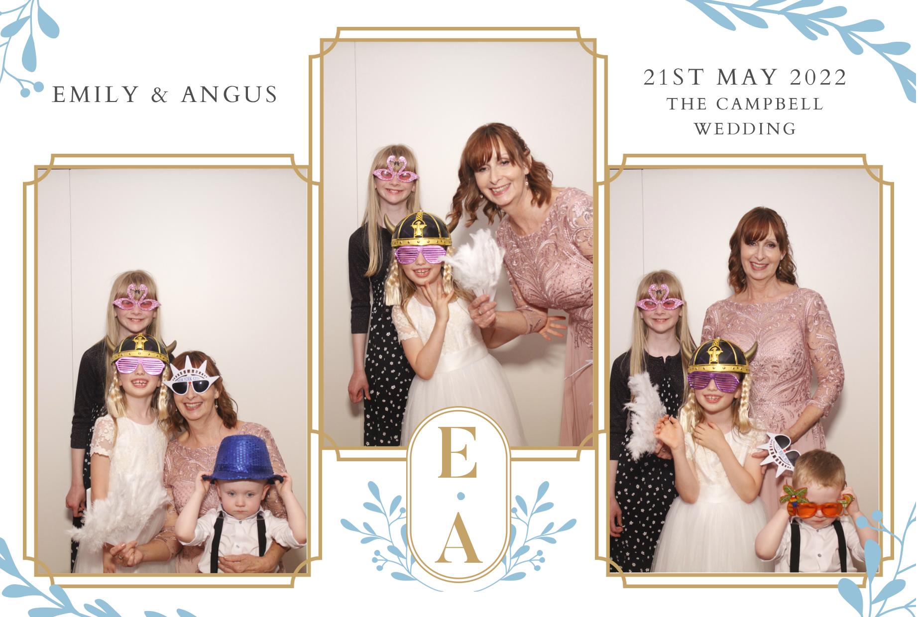Emily & Angus's Wedding  | View more photos from the event at gallery.myphotoboothexperience.co.uk/u/MyPhotoBoothExperienceLtd/Emily-Anguss-Wedding