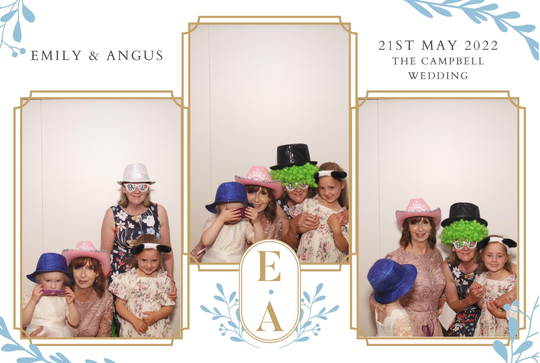 Emily & Angus's Wedding  | View more photos from the event at gallery.myphotoboothexperience.co.uk/u/MyPhotoBoothExperienceLtd/Emily-Anguss-Wedding