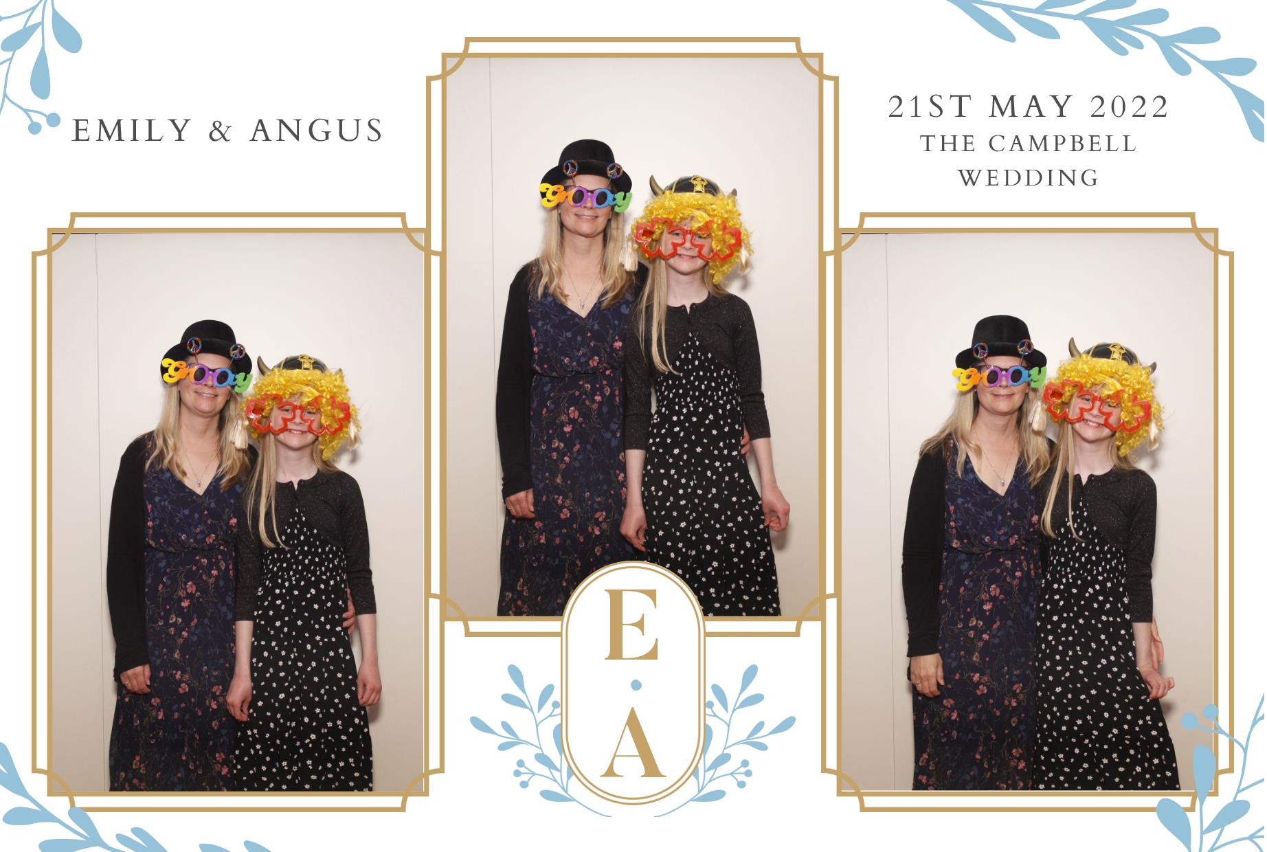 Emily & Angus's Wedding  | View more photos from the event at gallery.myphotoboothexperience.co.uk/u/MyPhotoBoothExperienceLtd/Emily-Anguss-Wedding