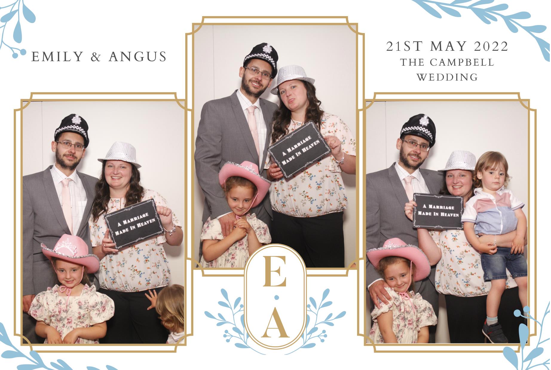 Emily & Angus's Wedding  | View more photos from the event at gallery.myphotoboothexperience.co.uk/u/MyPhotoBoothExperienceLtd/Emily-Anguss-Wedding