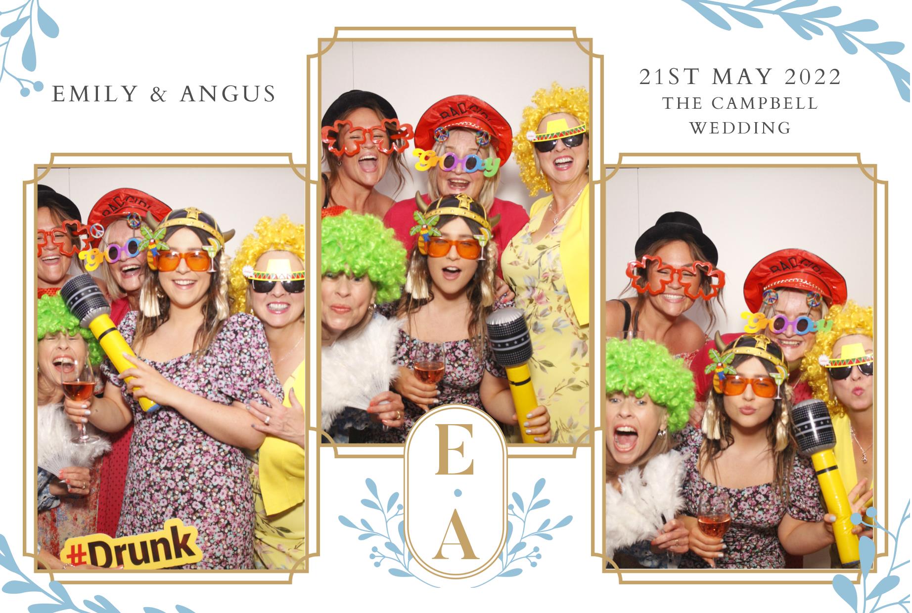 Emily & Angus's Wedding  | View more photos from the event at gallery.myphotoboothexperience.co.uk/u/MyPhotoBoothExperienceLtd/Emily-Anguss-Wedding